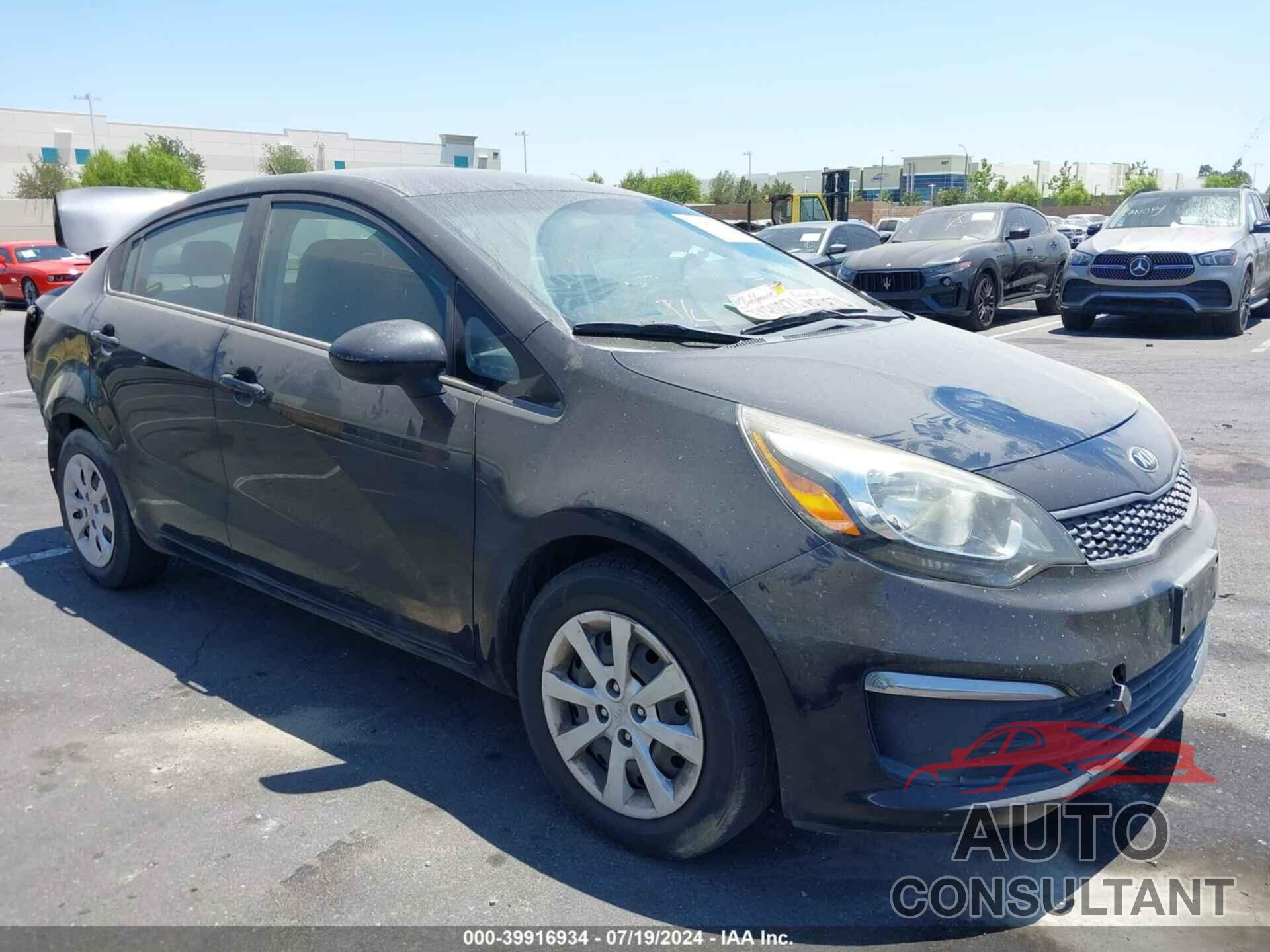 KIA RIO 2017 - KNADM4A3XH6036743