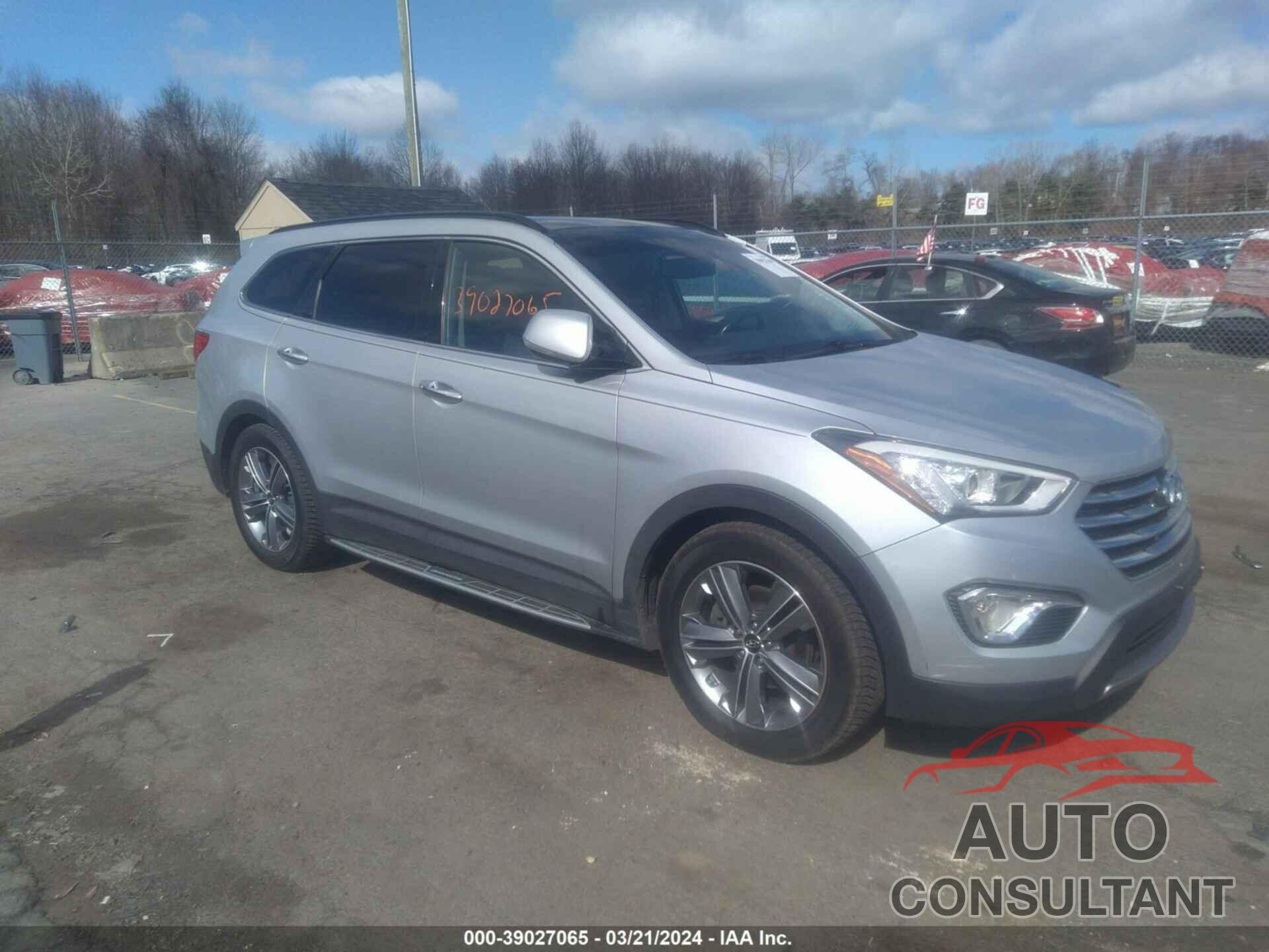 HYUNDAI SANTA FE 2016 - KM8SRDHF7GU148160