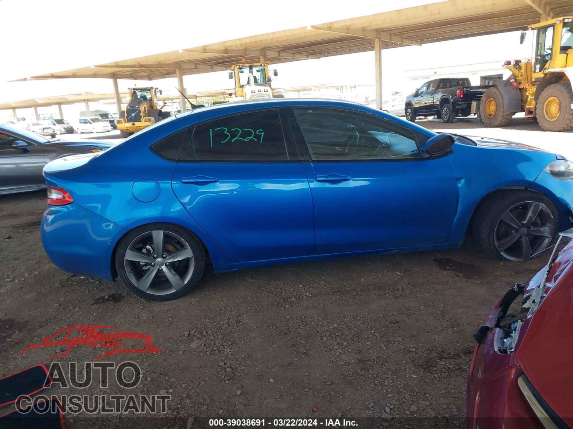 DODGE DART 2015 - 1C3CDFEB3FD224075