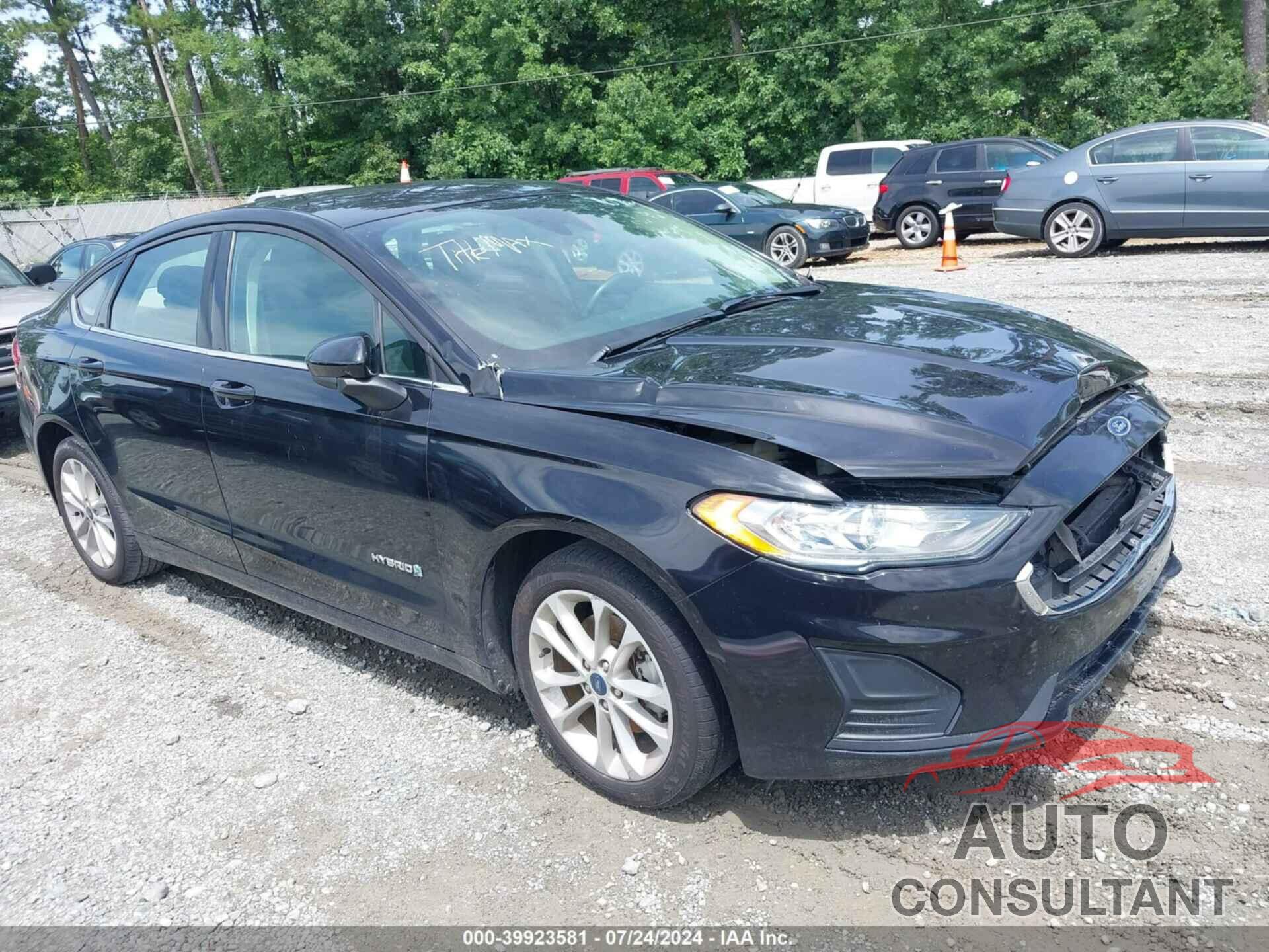 FORD FUSION HYBRID 2019 - 3FA6P0LU2KR188288