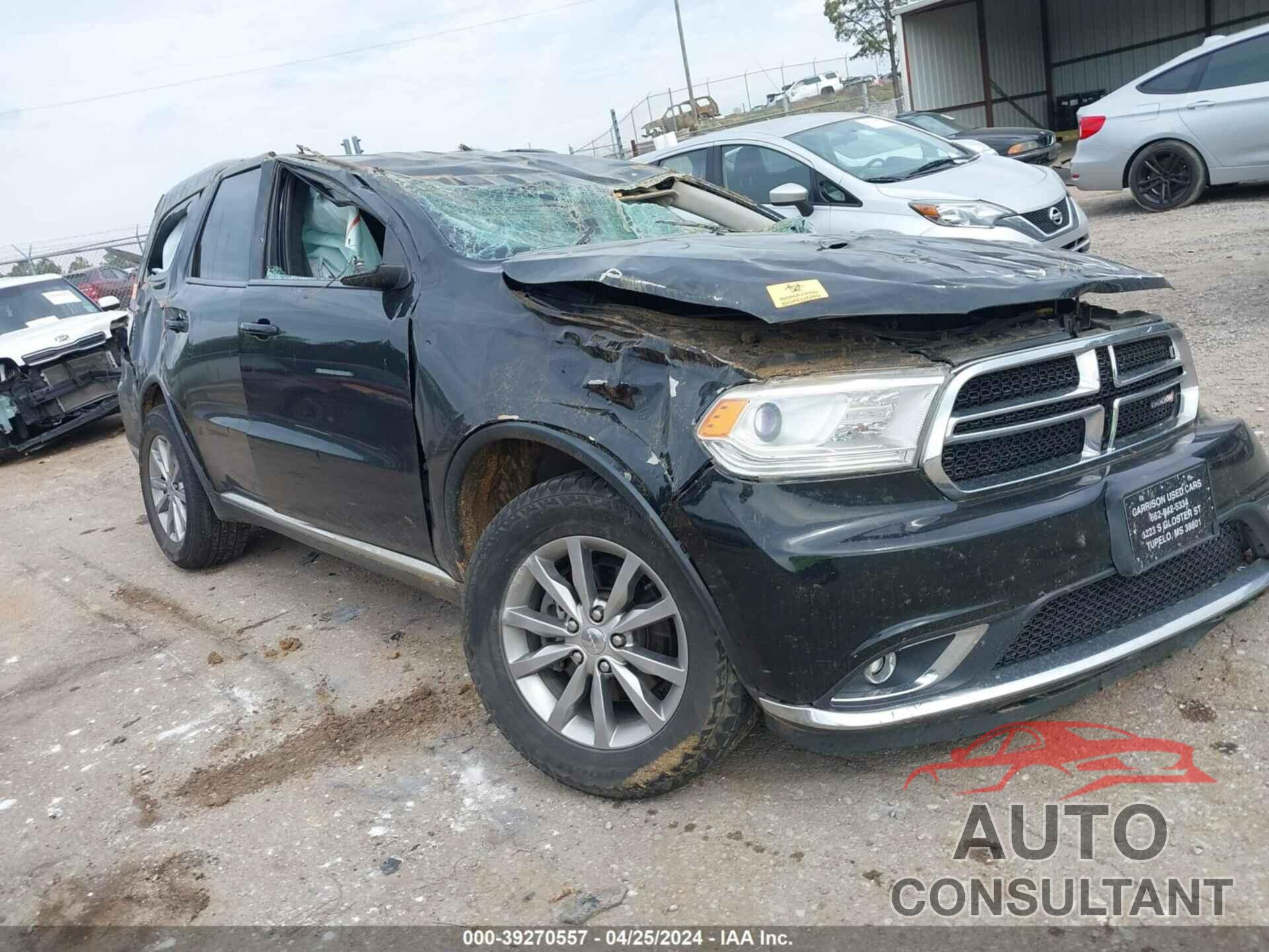 DODGE DURANGO 2017 - 1C4RDJAG2HC820717