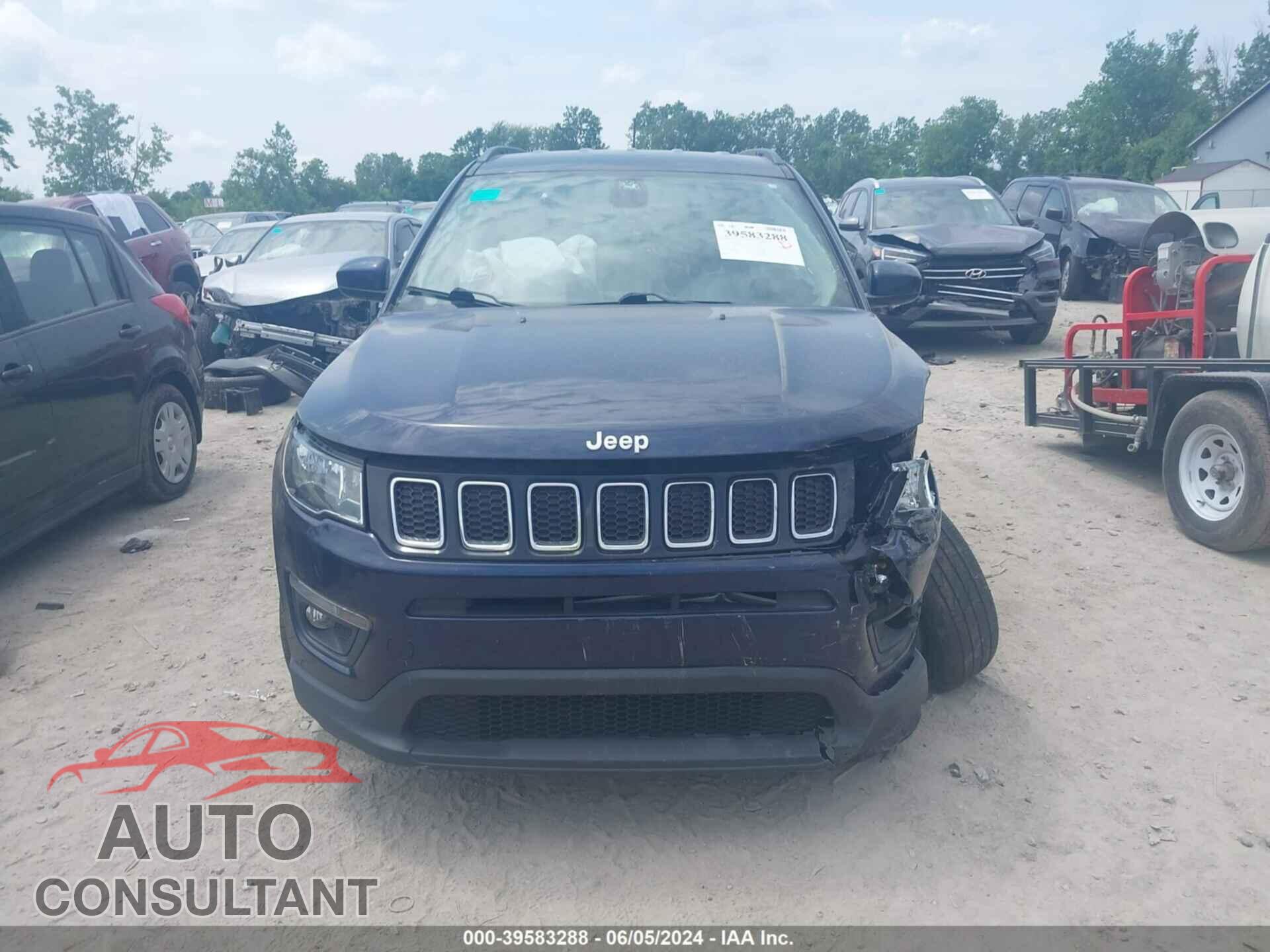 JEEP COMPASS 2019 - 3C4NJDBB2KT652939
