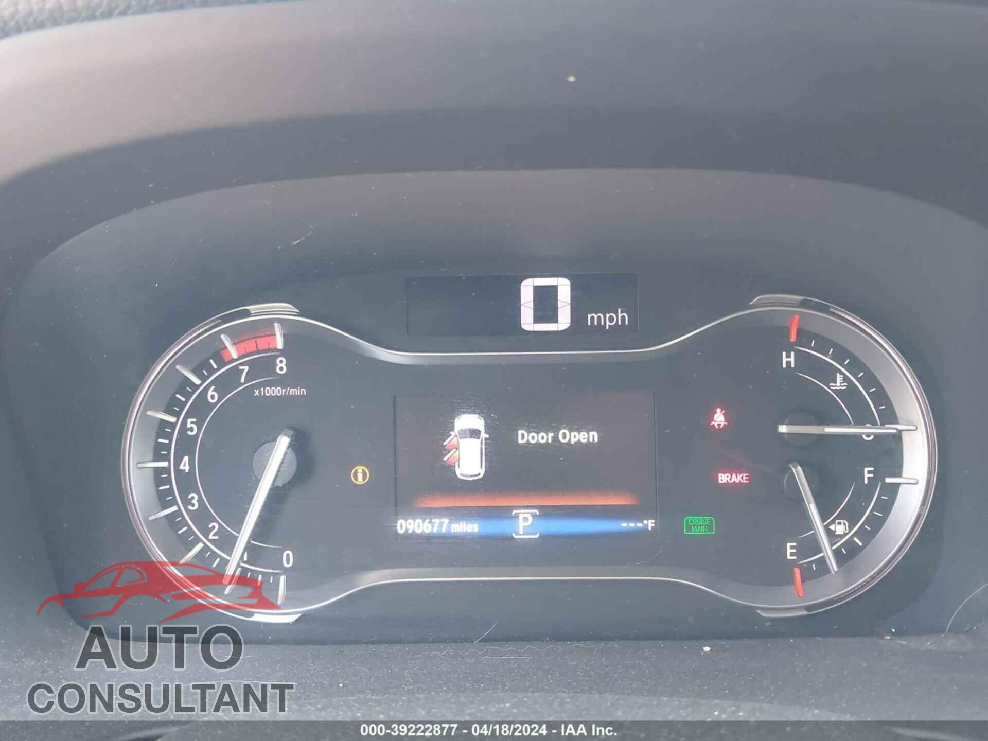 HONDA PILOT 2017 - 5FNYF5H5XHB010675