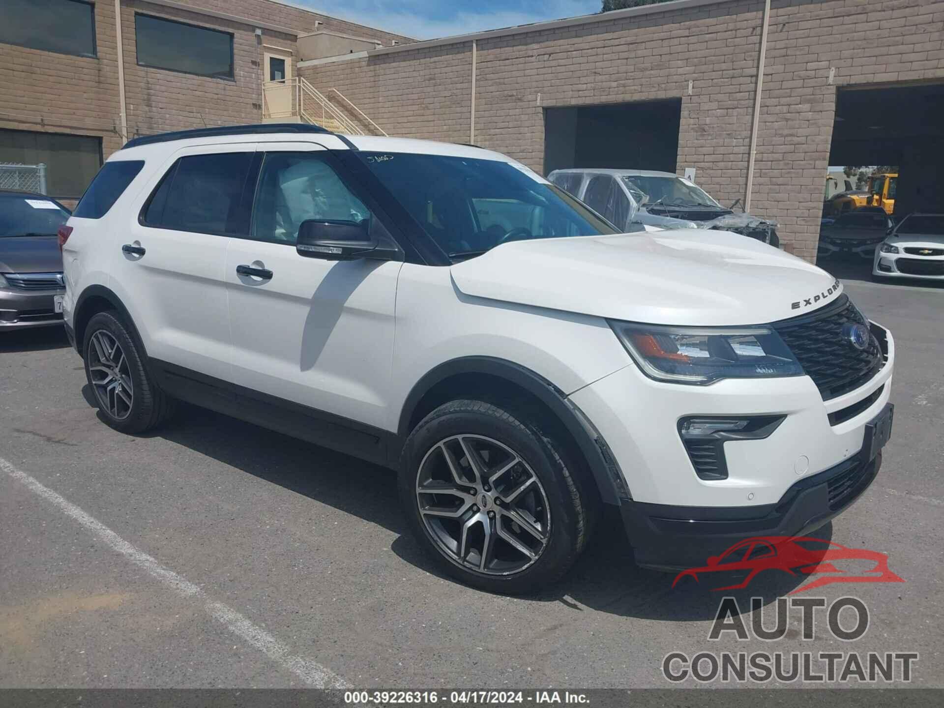 FORD EXPLORER 2018 - 1FM5K8GT8JGC49231