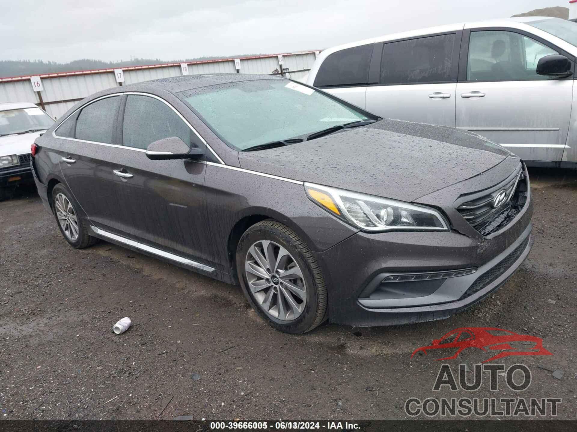 HYUNDAI SONATA 2017 - 5NPE34AF2HH596072