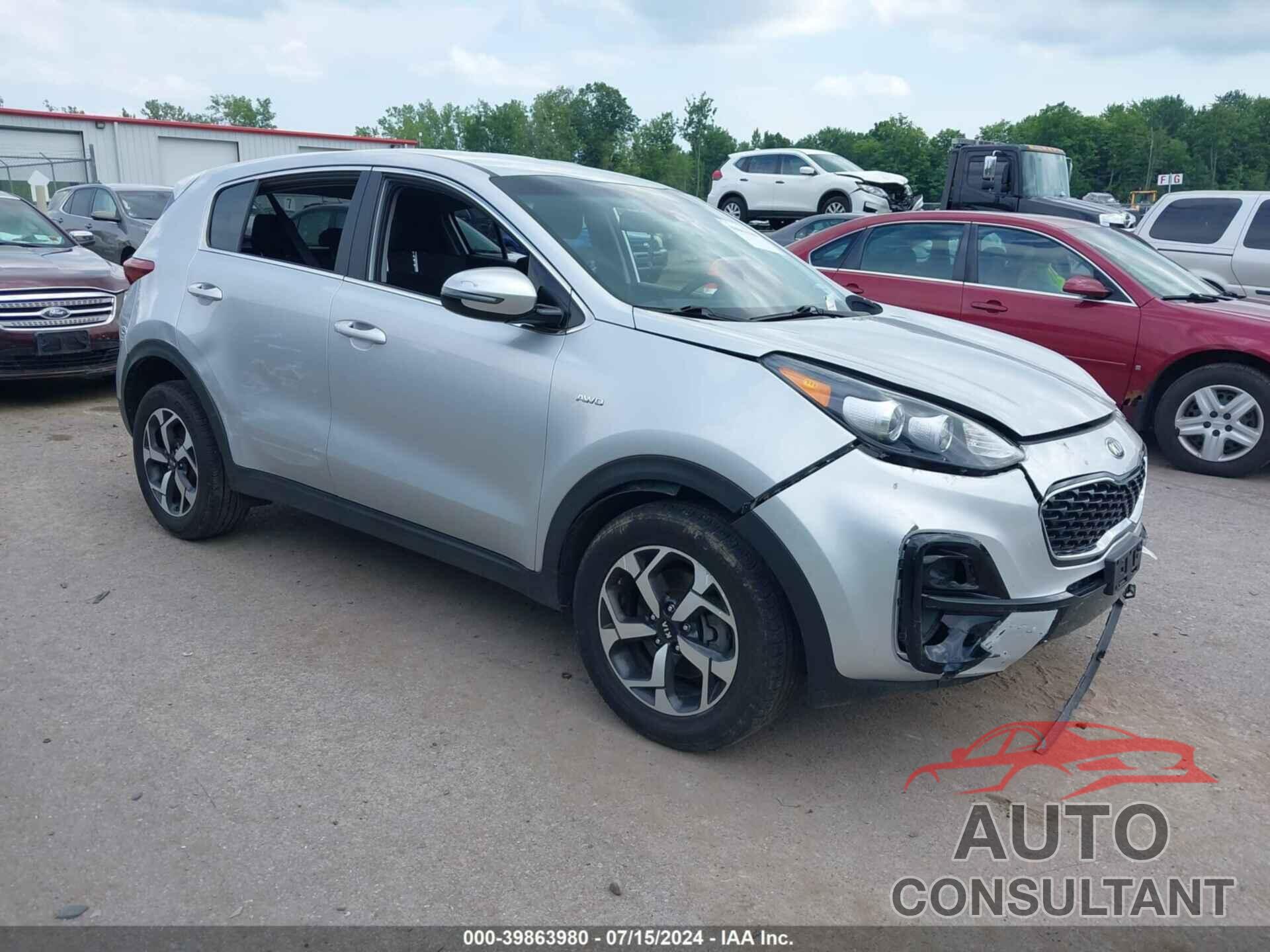 KIA SPORTAGE 2021 - KNDPMCACXM7907672