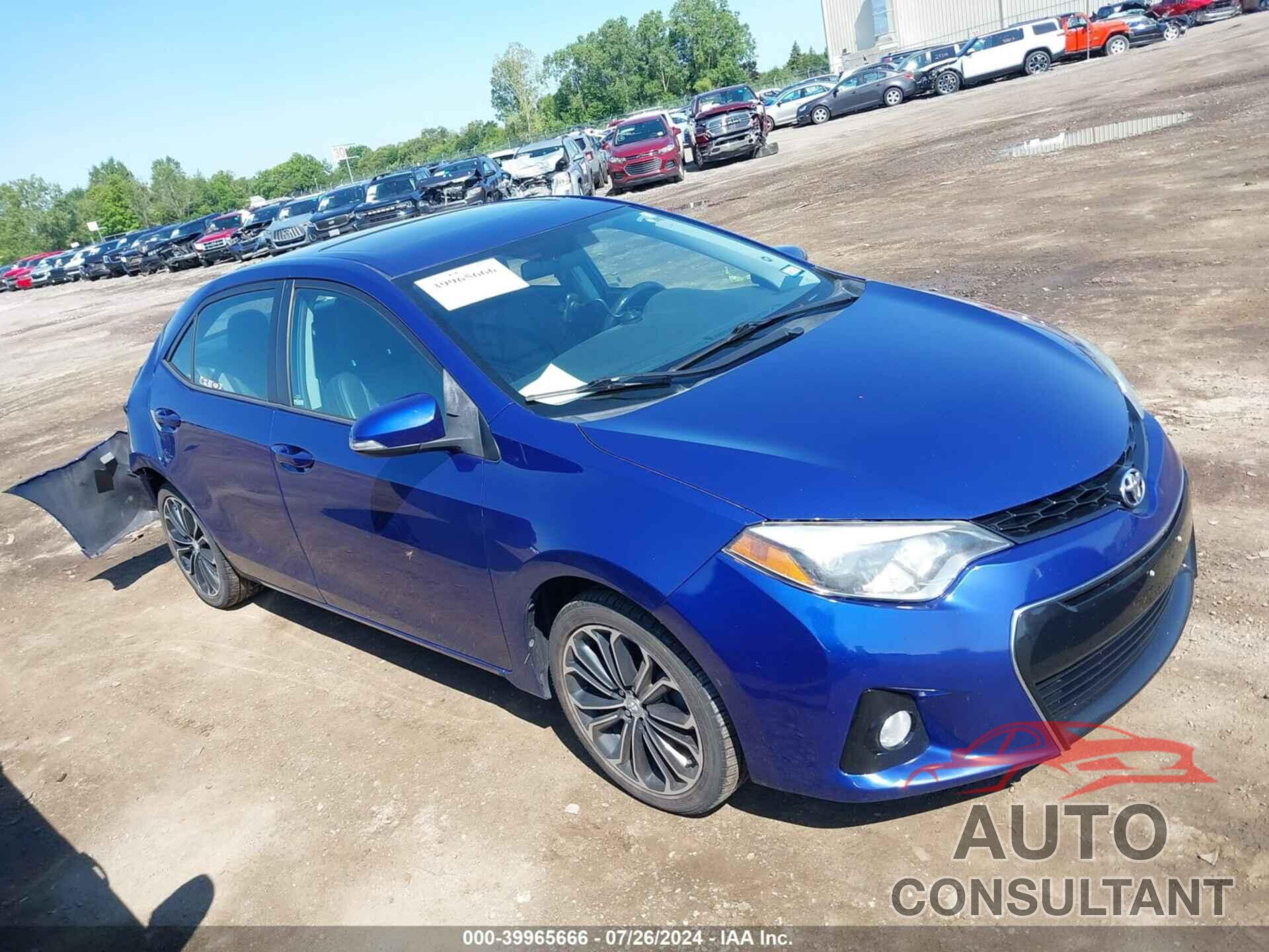 TOYOTA COROLLA 2016 - 5YFBURHE0GP532964