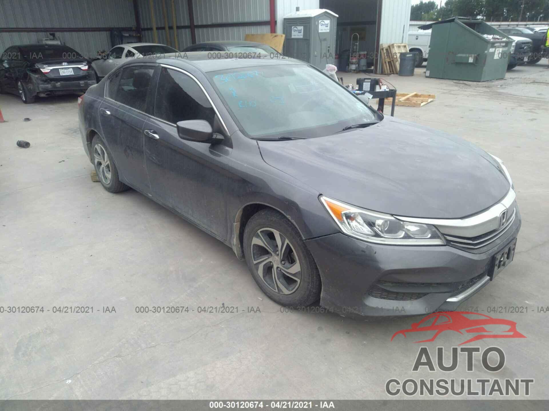 HONDA ACCORD SEDAN 2016 - 1HGCR2E37GA102287