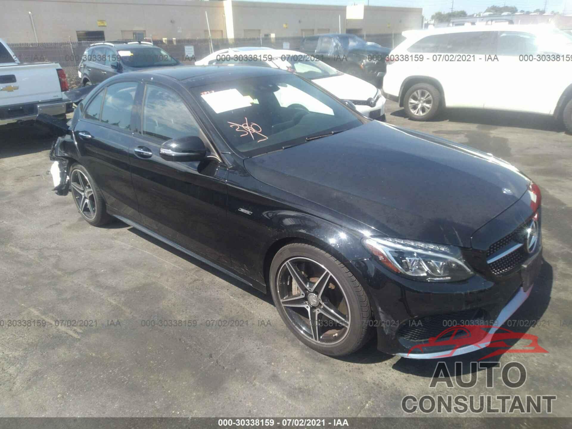 MERCEDES-BENZ C-CLASS 2016 - 55SWF6EB6GU140716