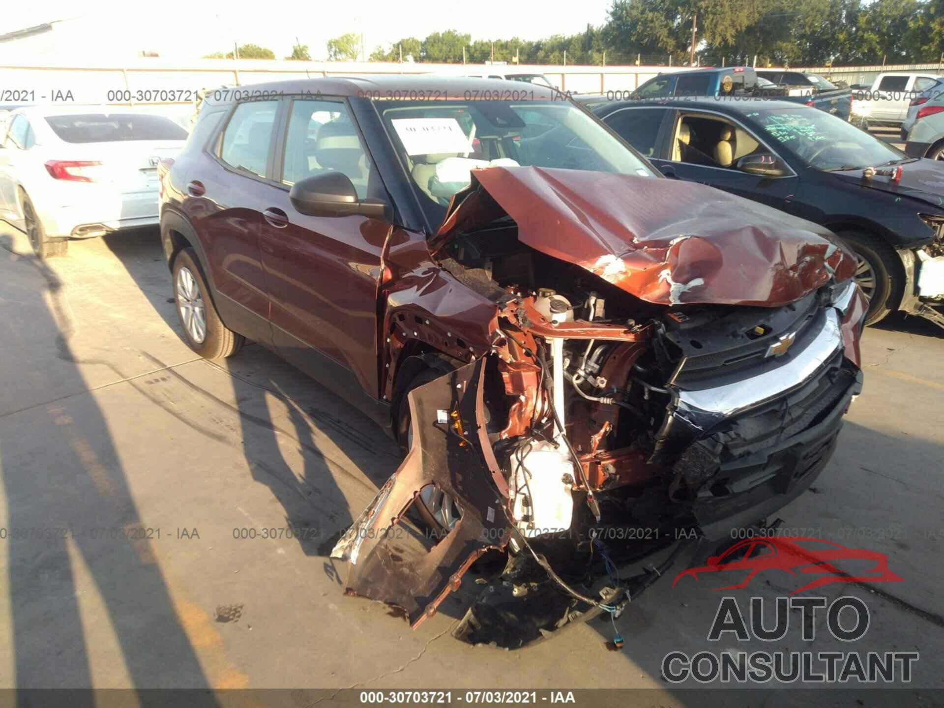 CHEVROLET TRAILBLAZER 2021 - KL79MMS22MB100206