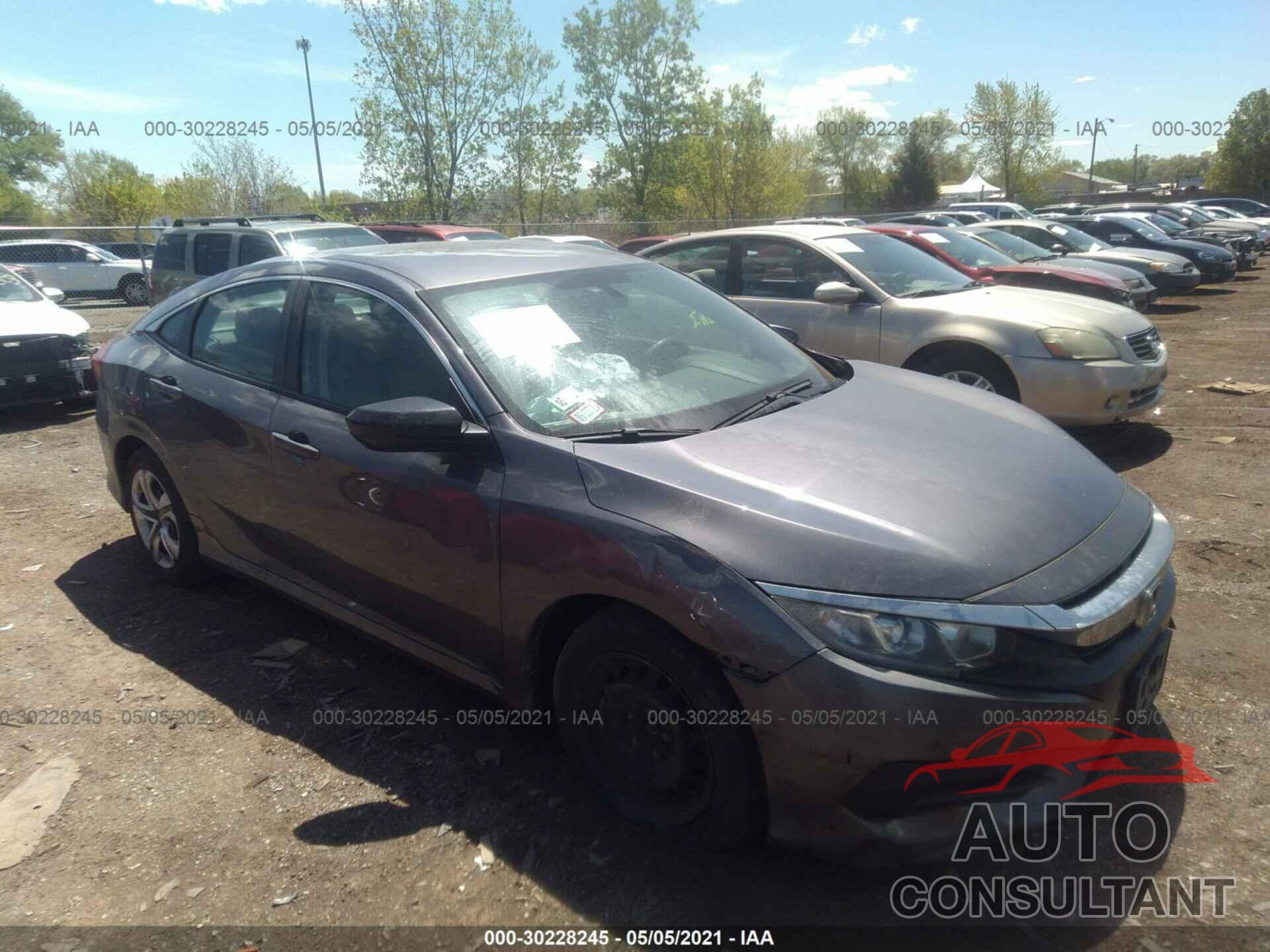 HONDA CIVIC SEDAN 2016 - 19XFC2F52GE017450