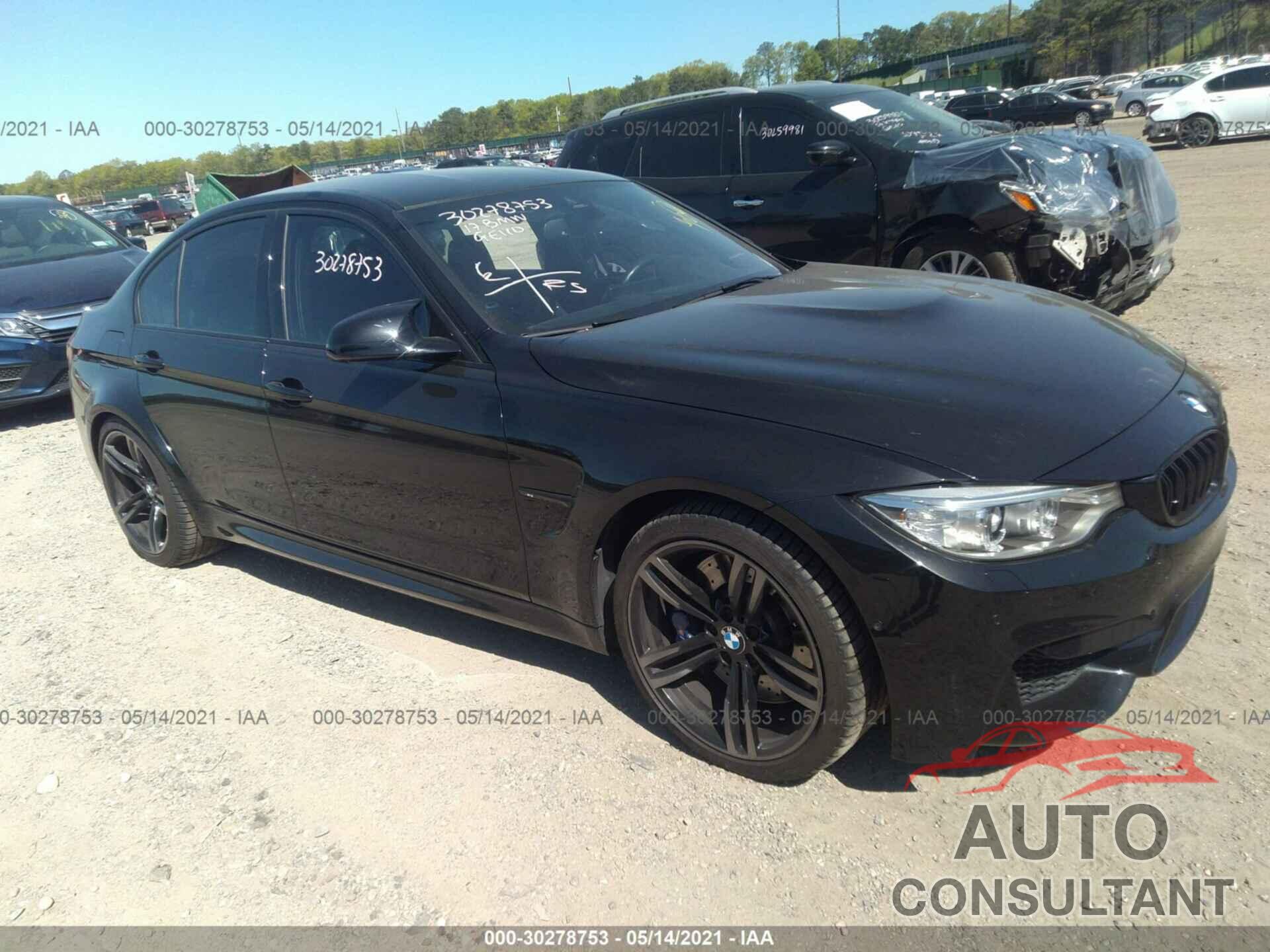 BMW M3 2017 - WBS8M9C55H5G84301