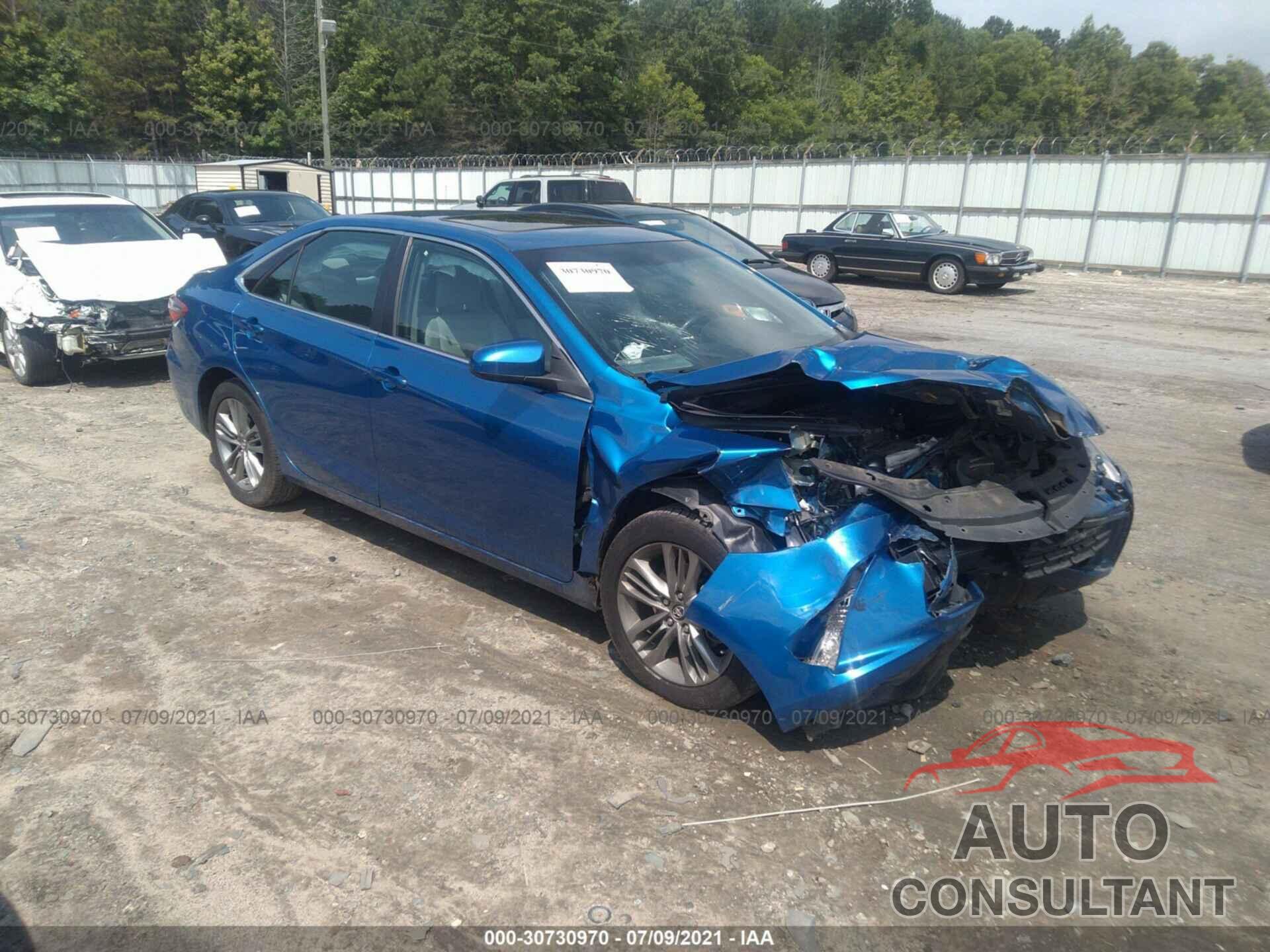 TOYOTA CAMRY 2017 - 4T1BF1FK8HU615868