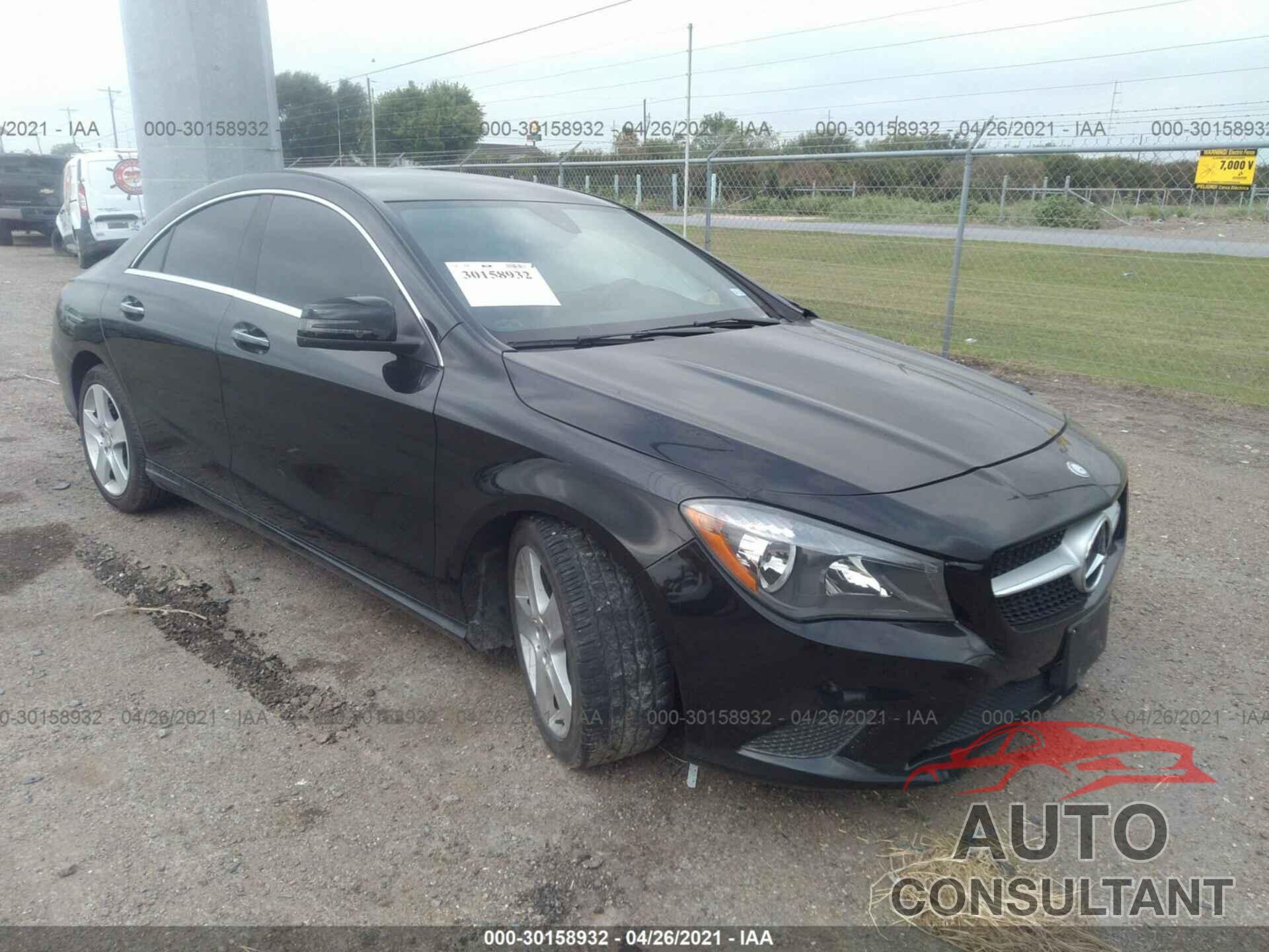 MERCEDES-BENZ CLA 2016 - WDDSJ4GB9GN351349