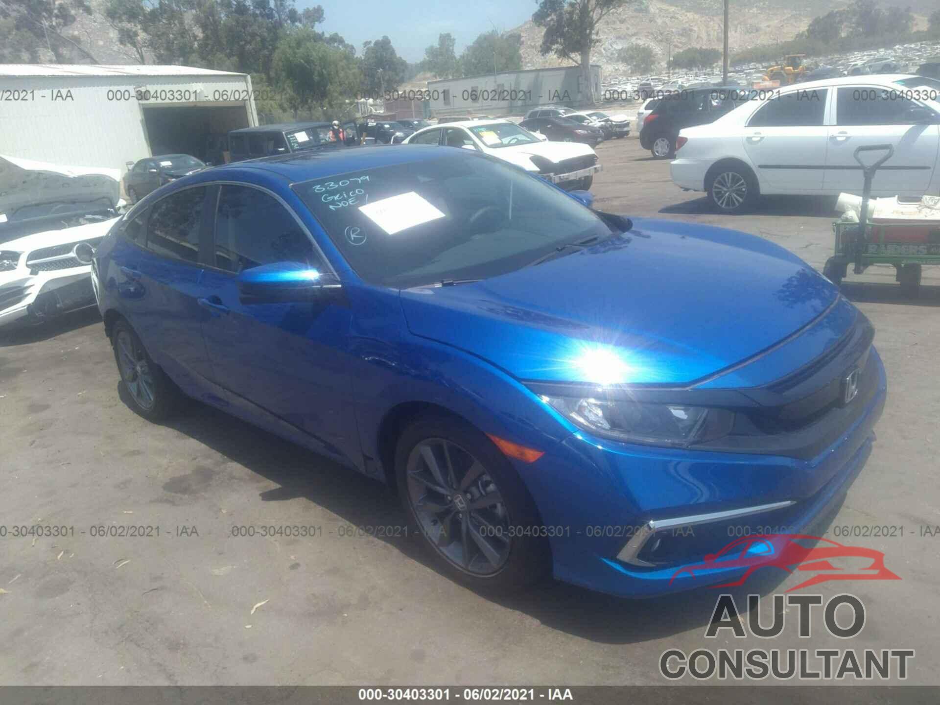 HONDA CIVIC SEDAN 2021 - 19XFC1F38ME006666