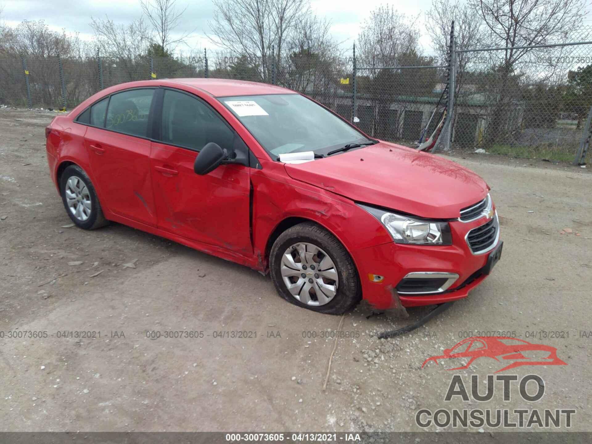 CHEVROLET CRUZE LIMITED 2016 - 1G1PC5SH2G7208851