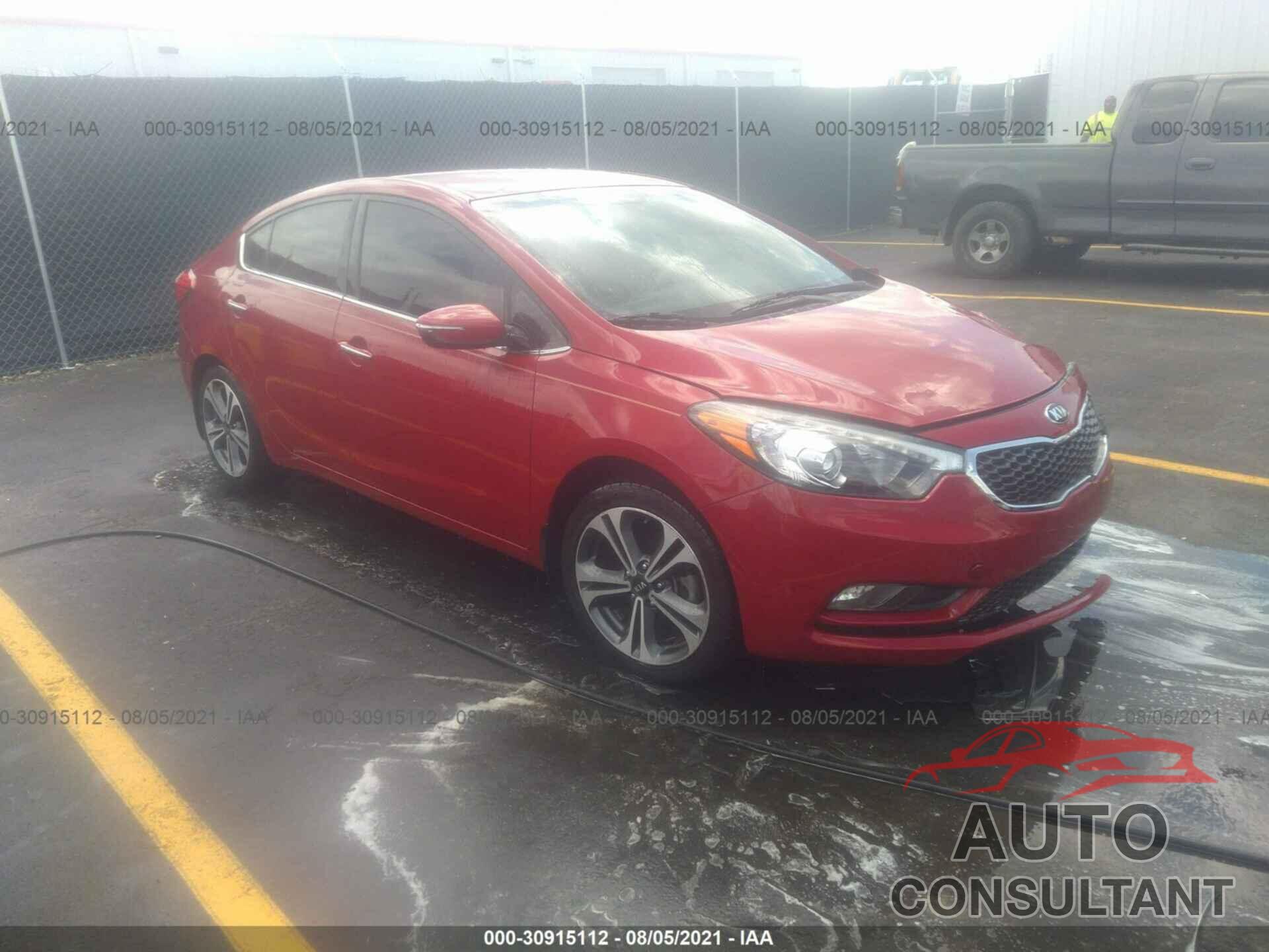 KIA FORTE 2016 - KNAFX4A81G5526729