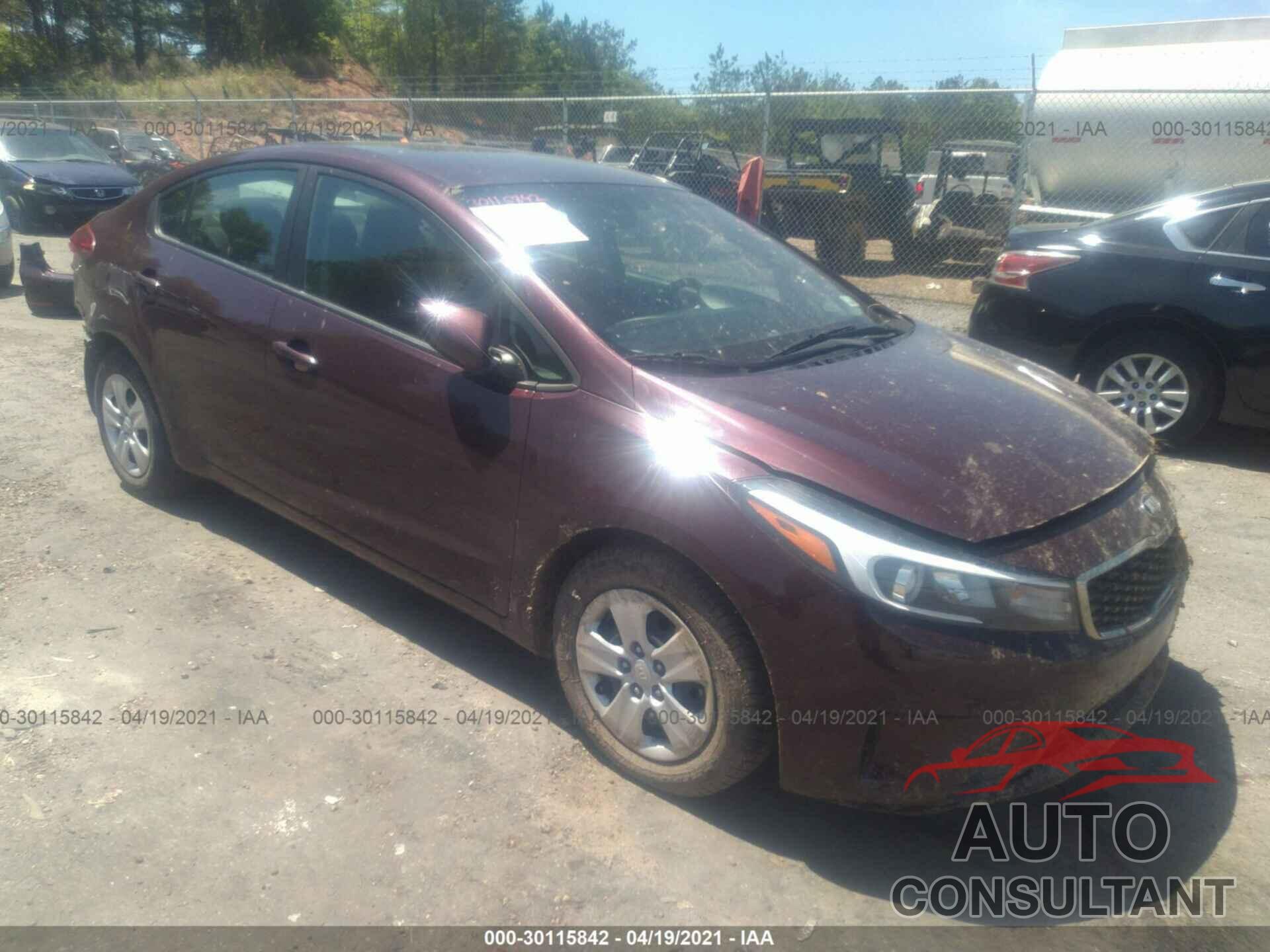 KIA FORTE 2018 - 3KPFK4A7XJE190275