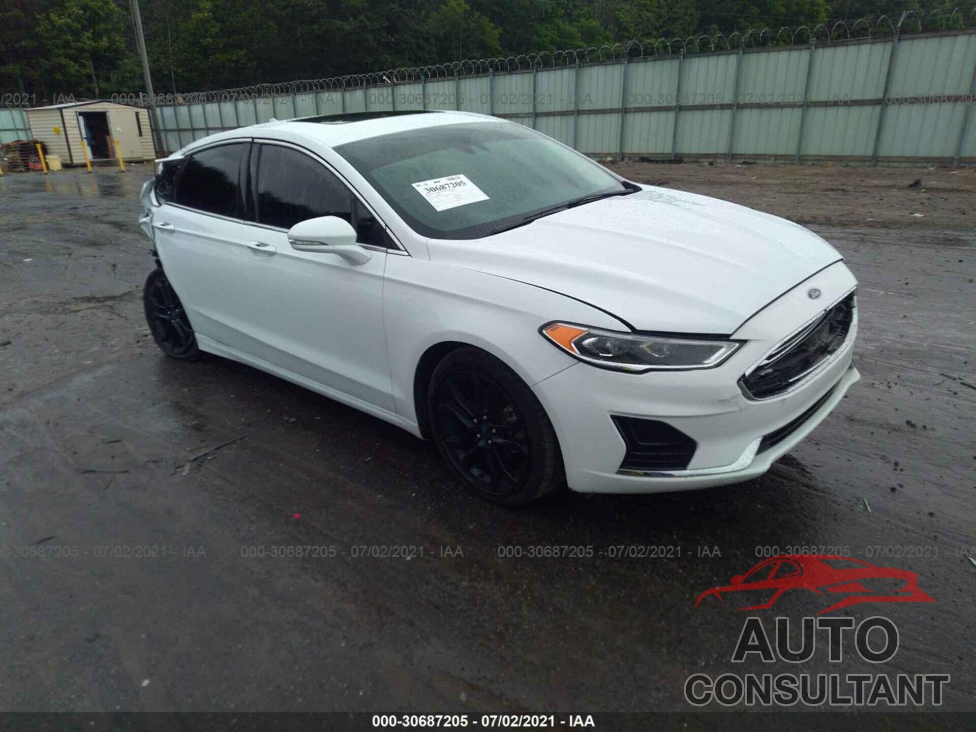 FORD FUSION 2019 - 3FA6P0CD3KR280218