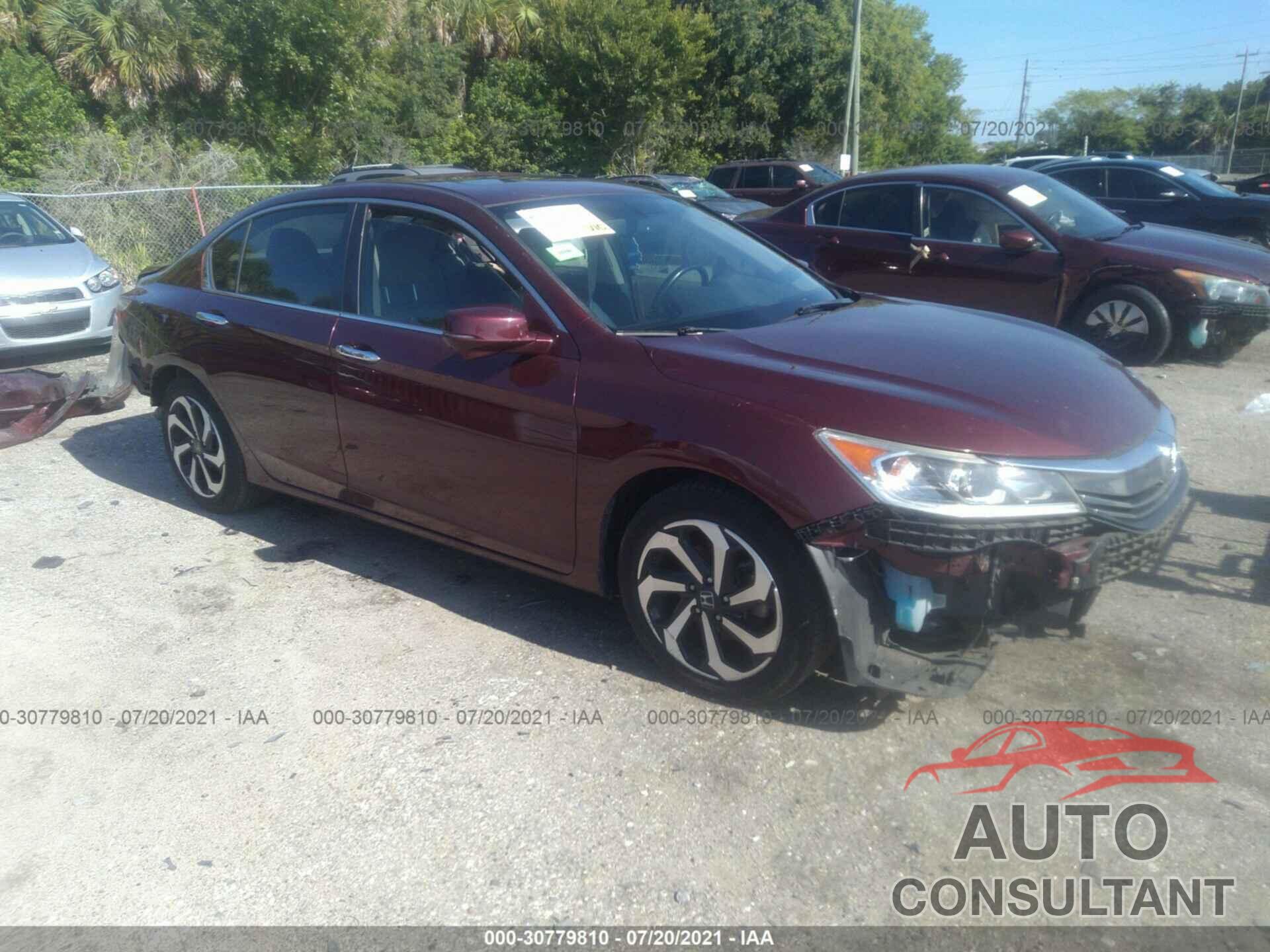 HONDA ACCORD SEDAN 2016 - 1HGCR2F89GA069495