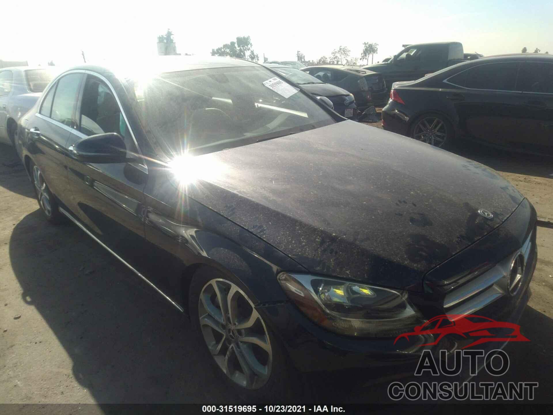 MERCEDES-BENZ C-CLASS 2018 - 55SWF4JB9JU267672