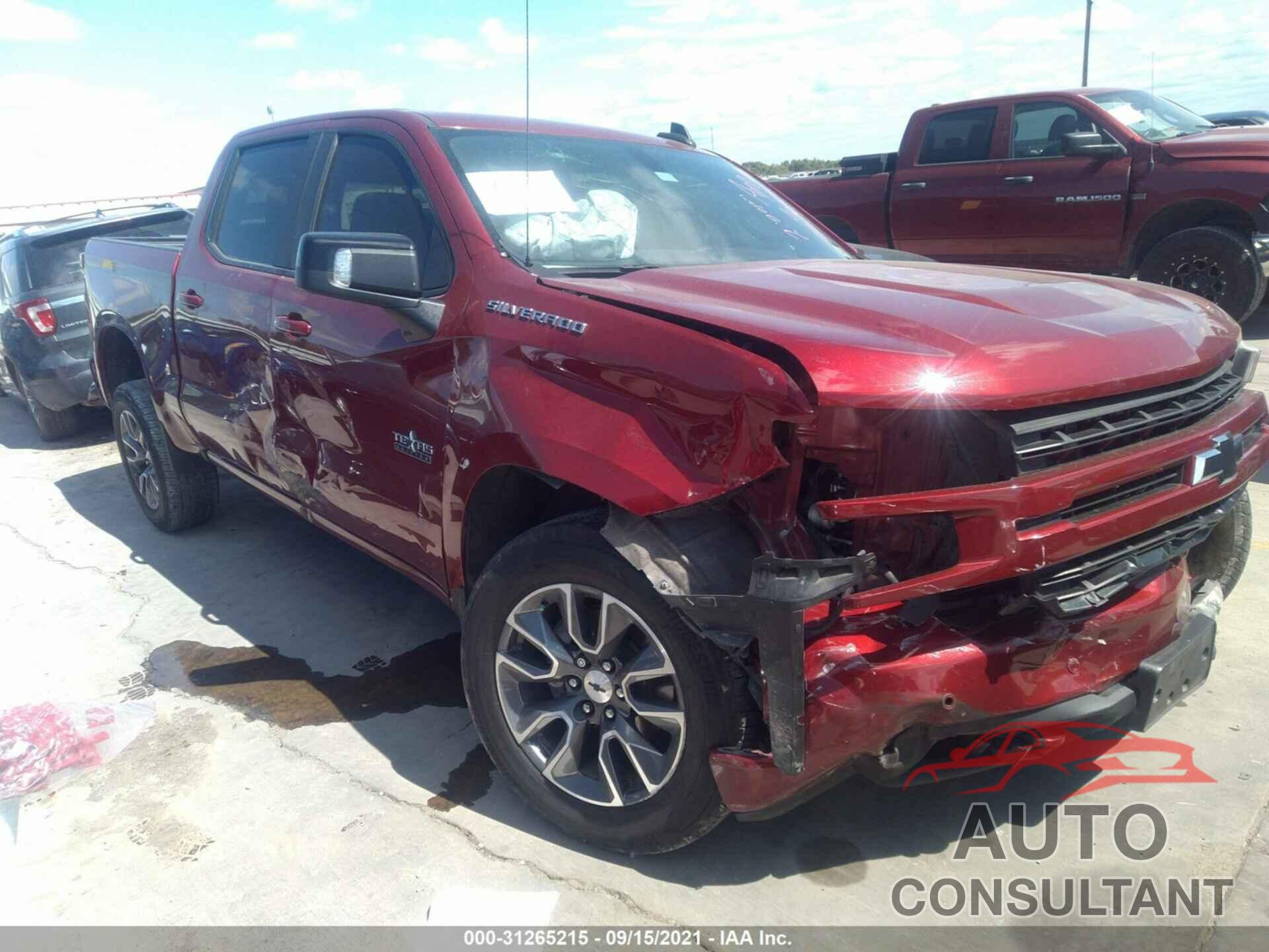 CHEVROLET SILVERADO 1500 2020 - 3GCPWDED1LG111267