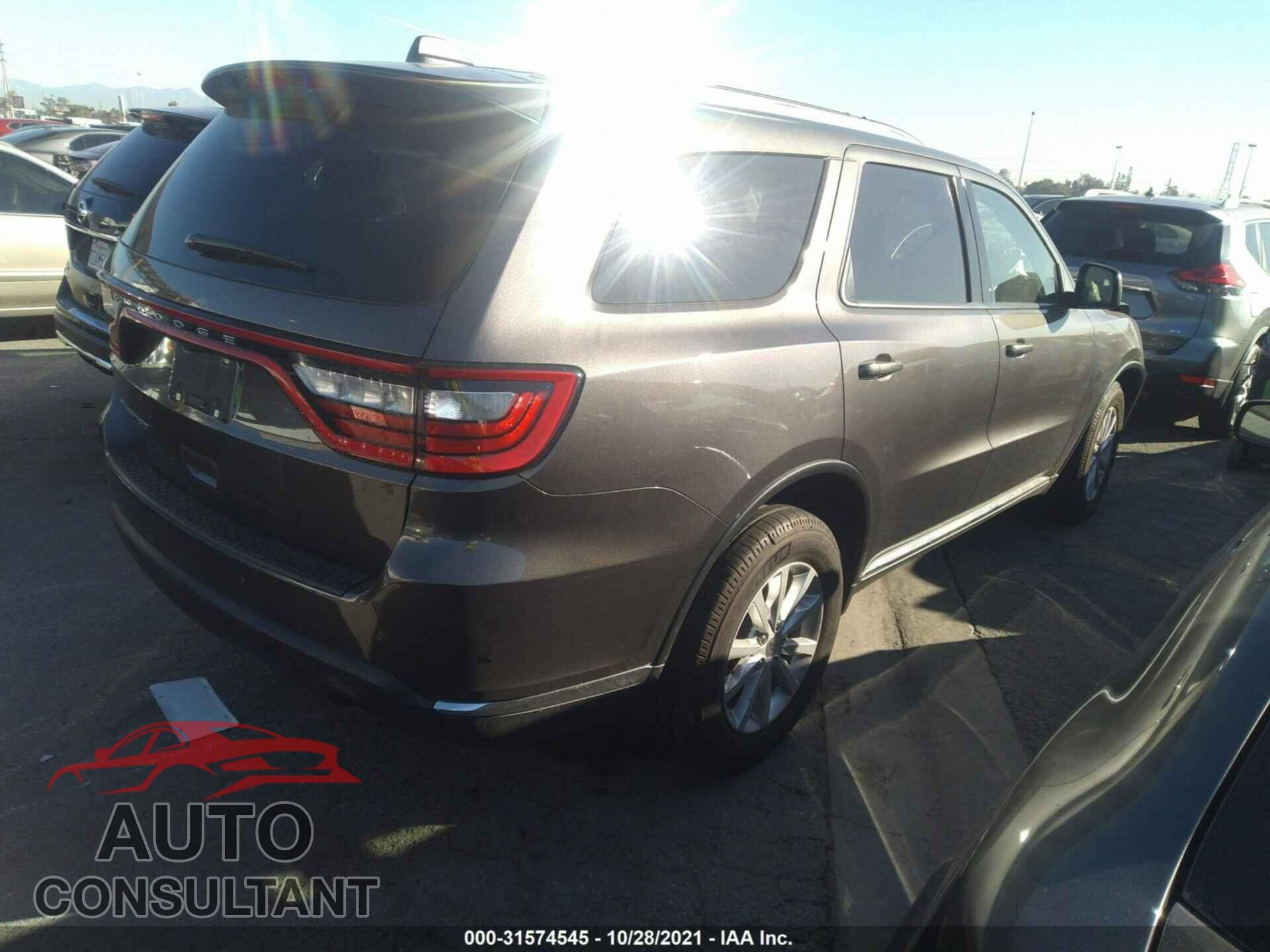 DODGE DURANGO 2021 - 1C4RDHAGXMC577886
