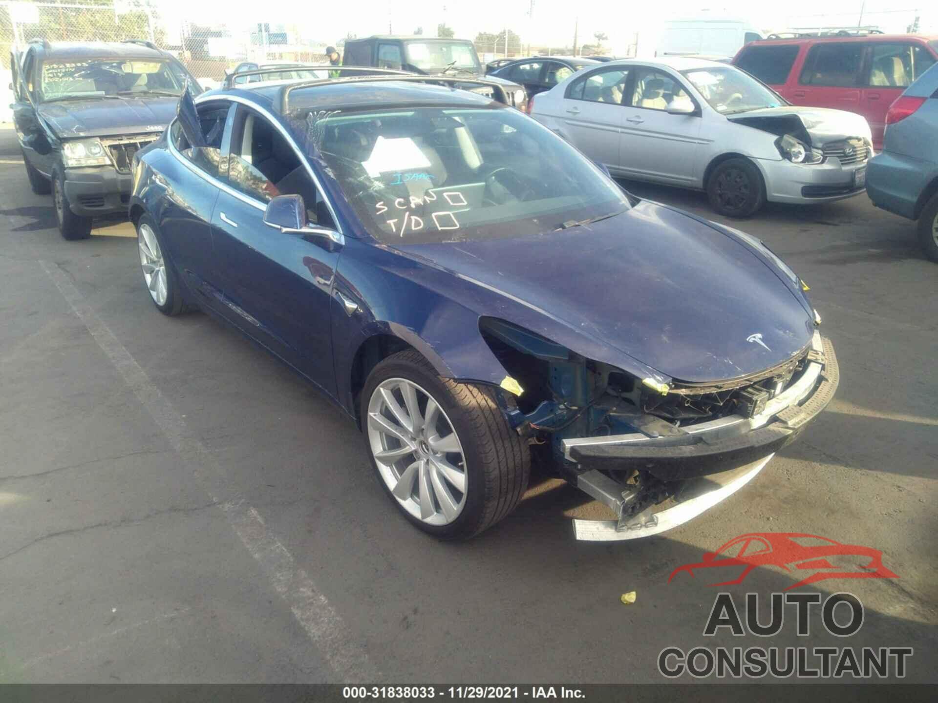TESLA MODEL 3 2019 - 5YJ3E1EB1KF365600