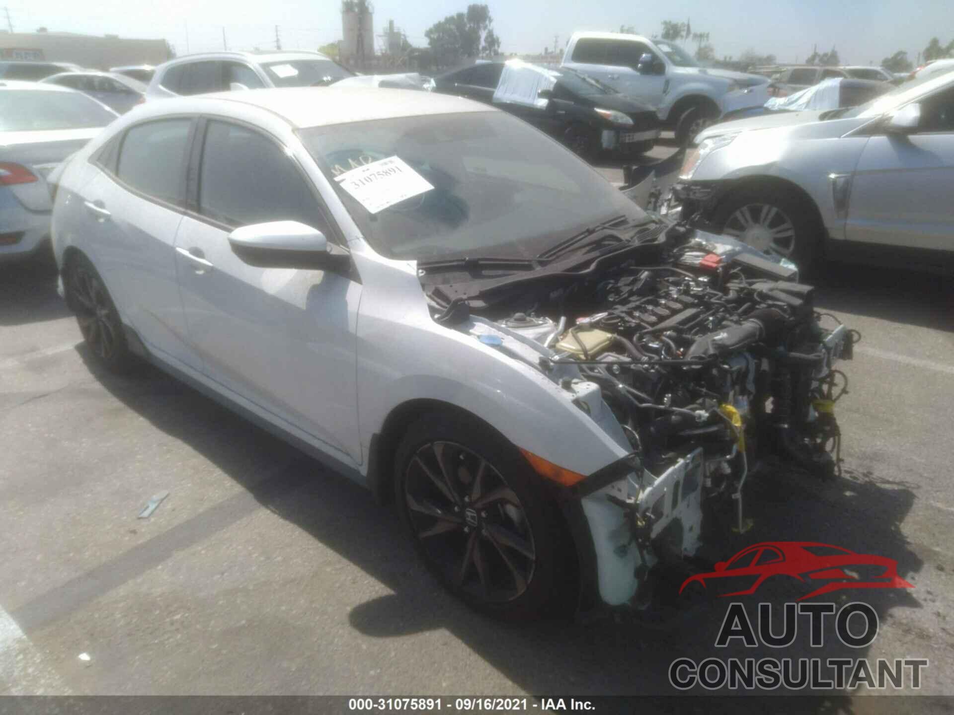 HONDA CIVIC HATCHBACK 2021 - SHHFK7H41MU413376