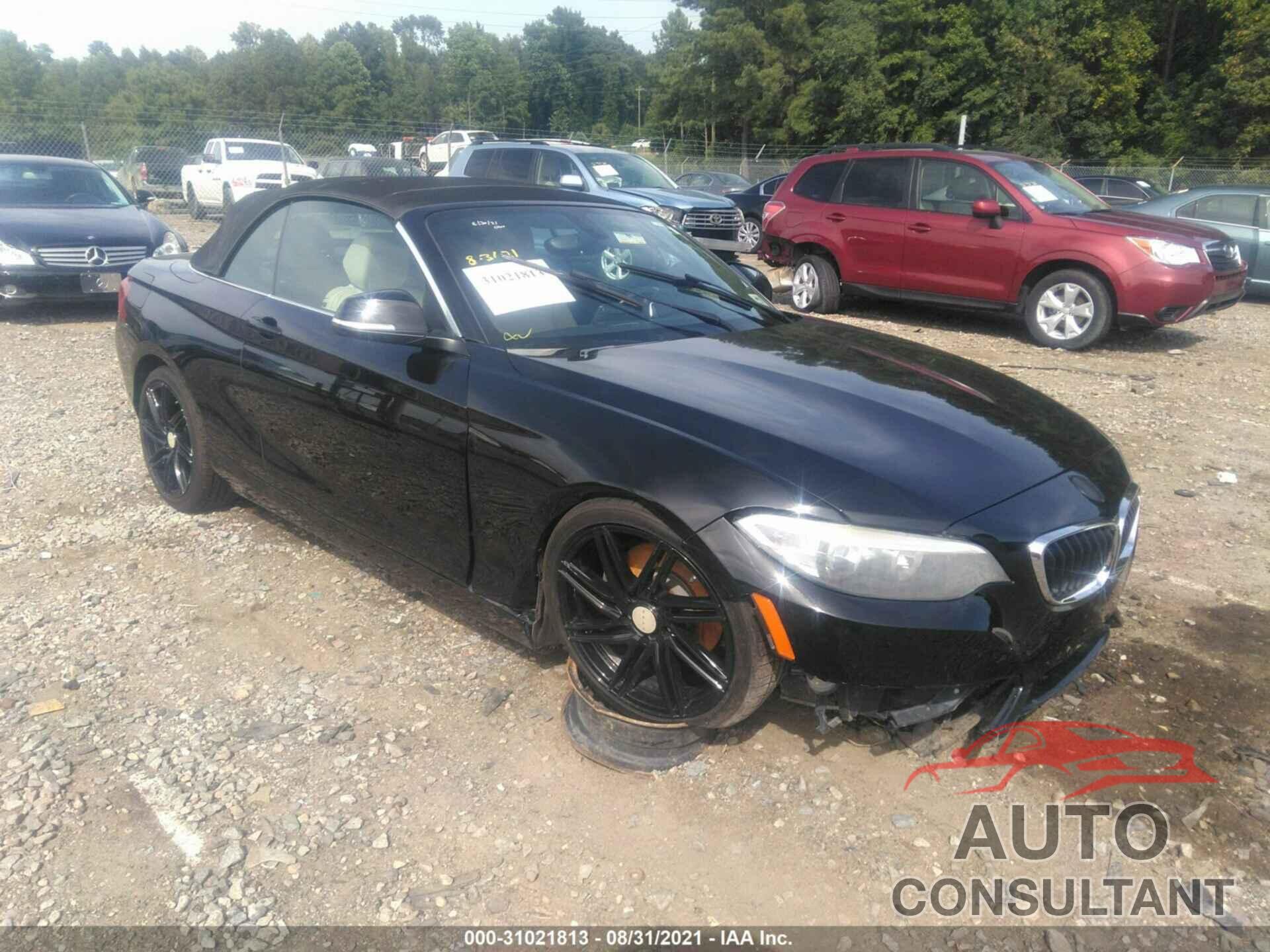 BMW 2 SERIES 2016 - WBA1K9C50GV321671