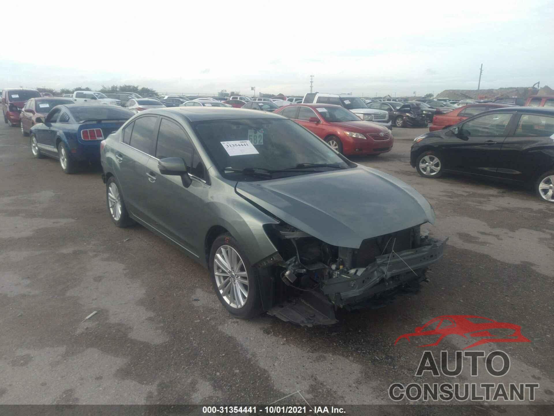 SUBARU IMPREZA SEDAN 2016 - JF1GJAN69GH005293