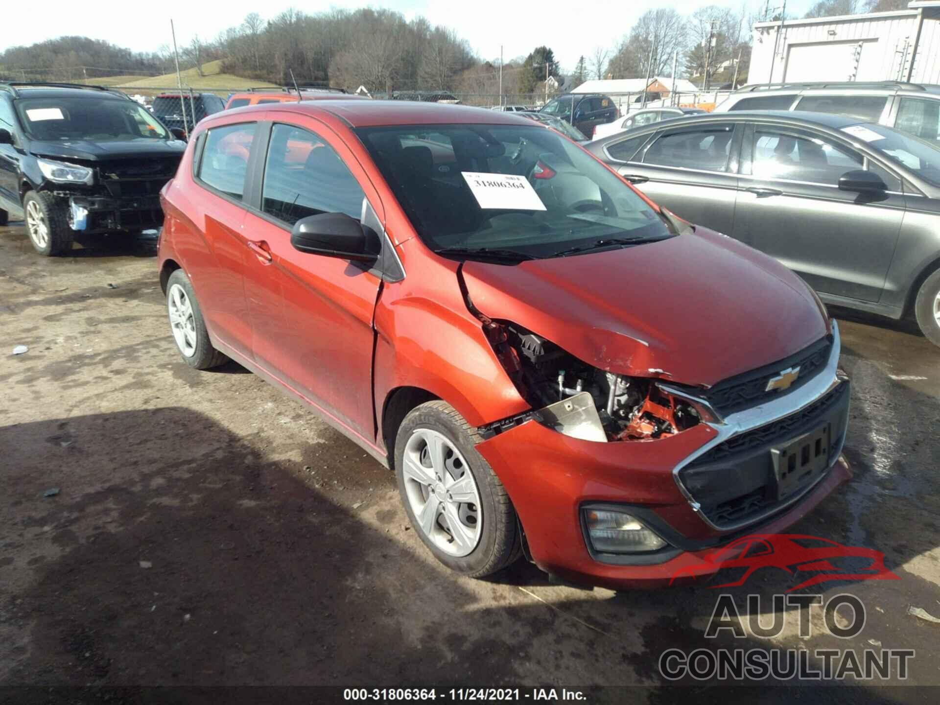 CHEVROLET SPARK 2021 - KL8CA6SA9MC703726