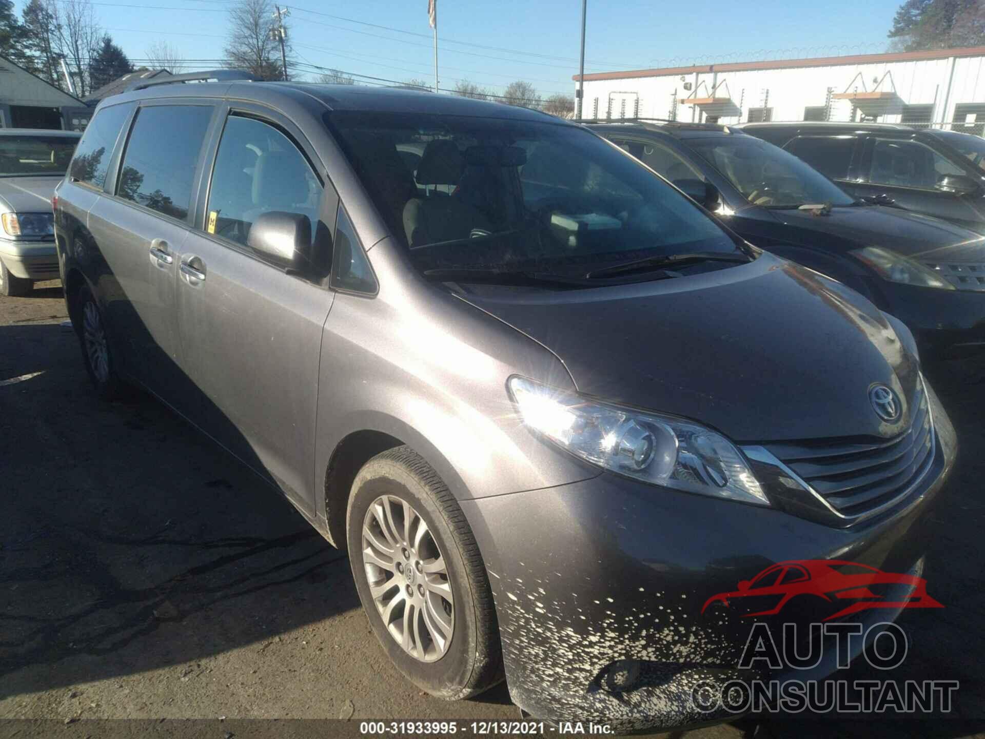 TOYOTA SIENNA 2017 - 5TDYZ3DC8HS852152