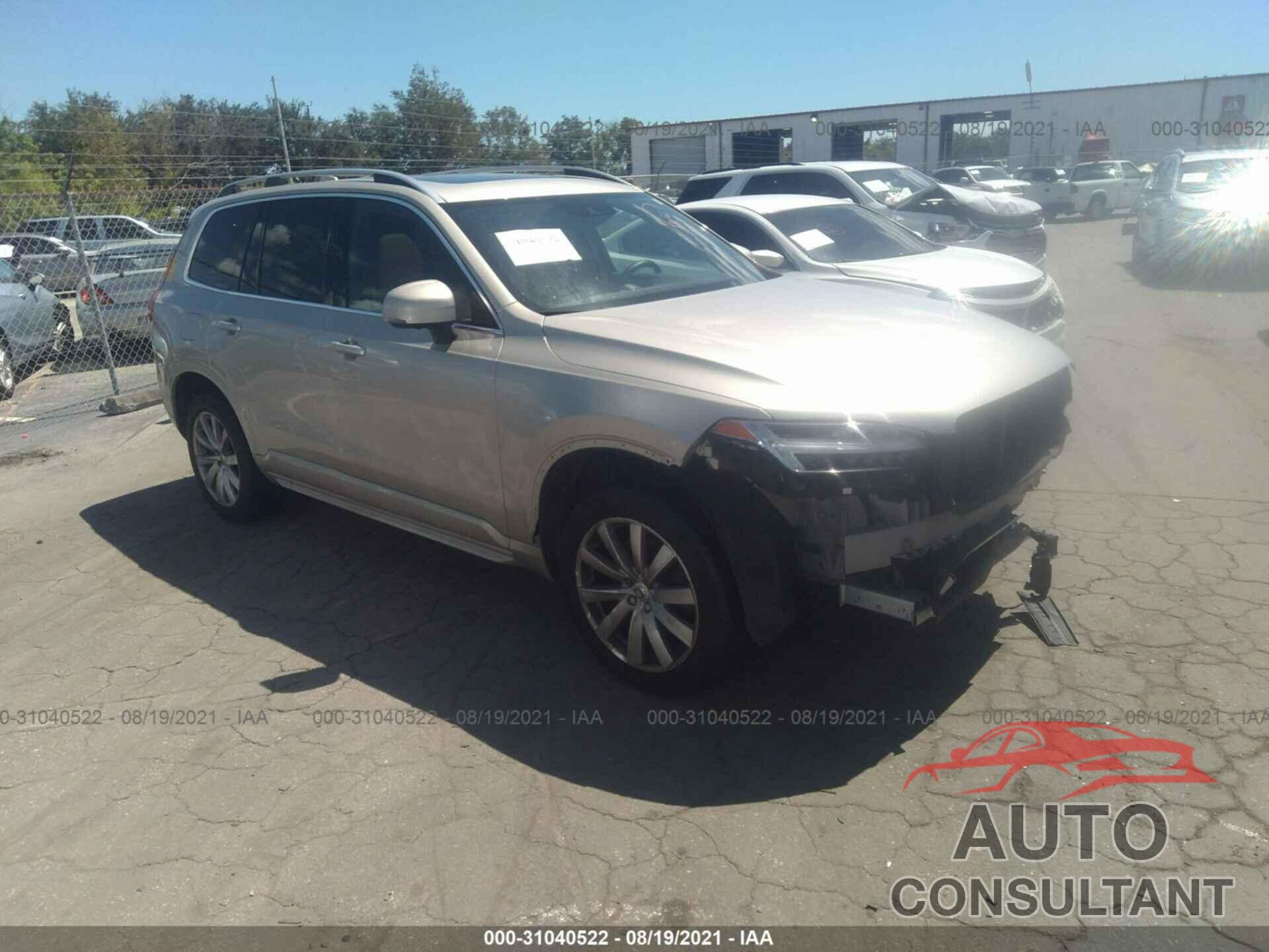 VOLVO XC90 2017 - YV4A22PK5H1140100