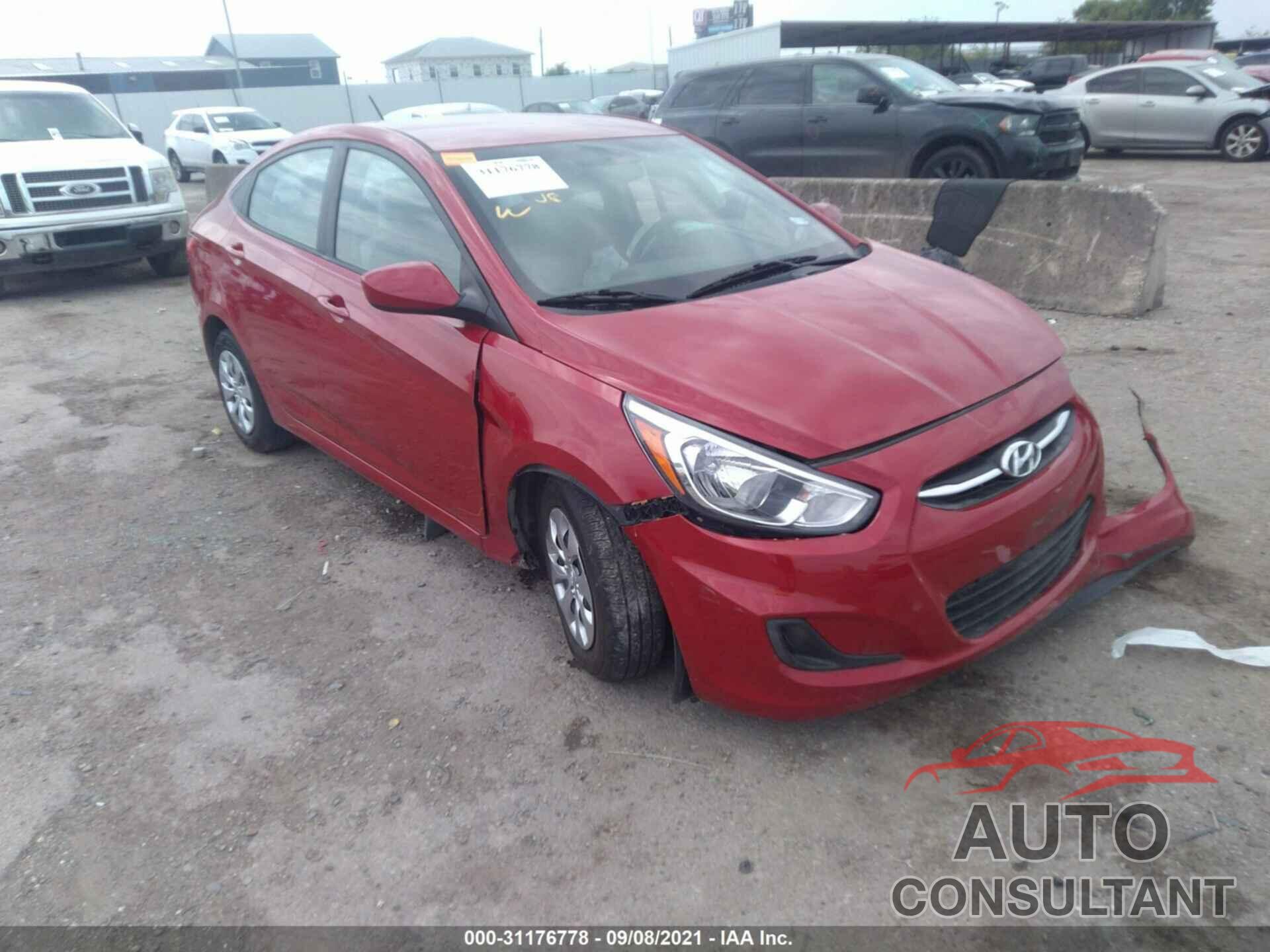 HYUNDAI ACCENT 2017 - KMHCT4AE4HU244014