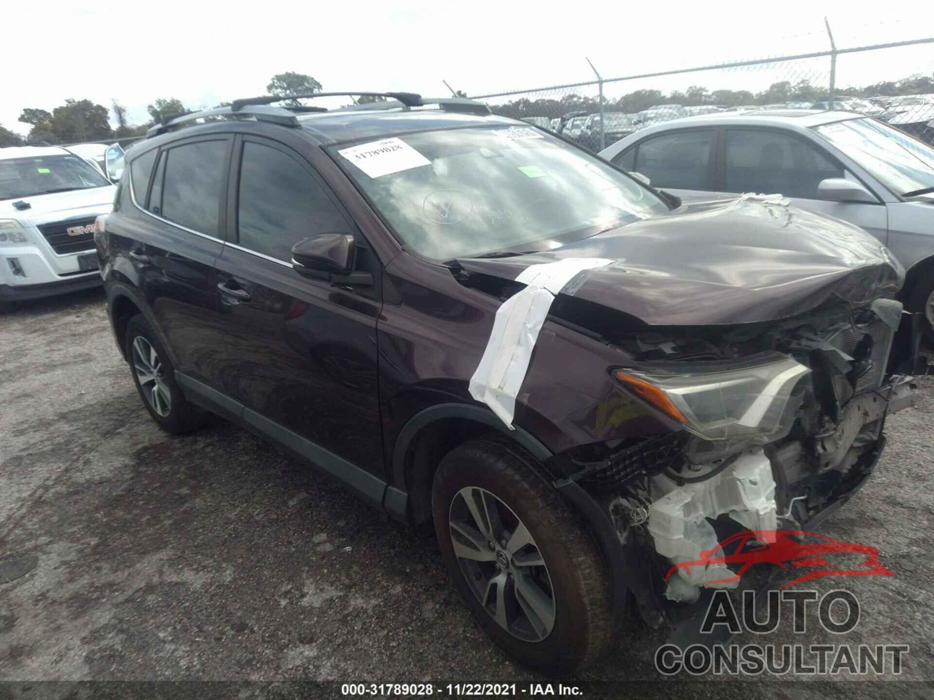 TOYOTA RAV4 2018 - 2T3WFREV4JW416017