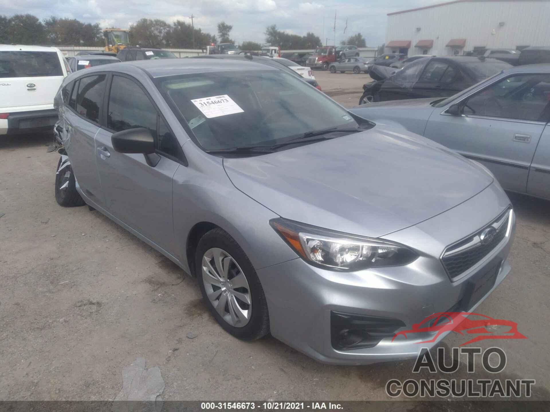 SUBARU IMPREZA 2018 - 4S3GTAA64J3726264