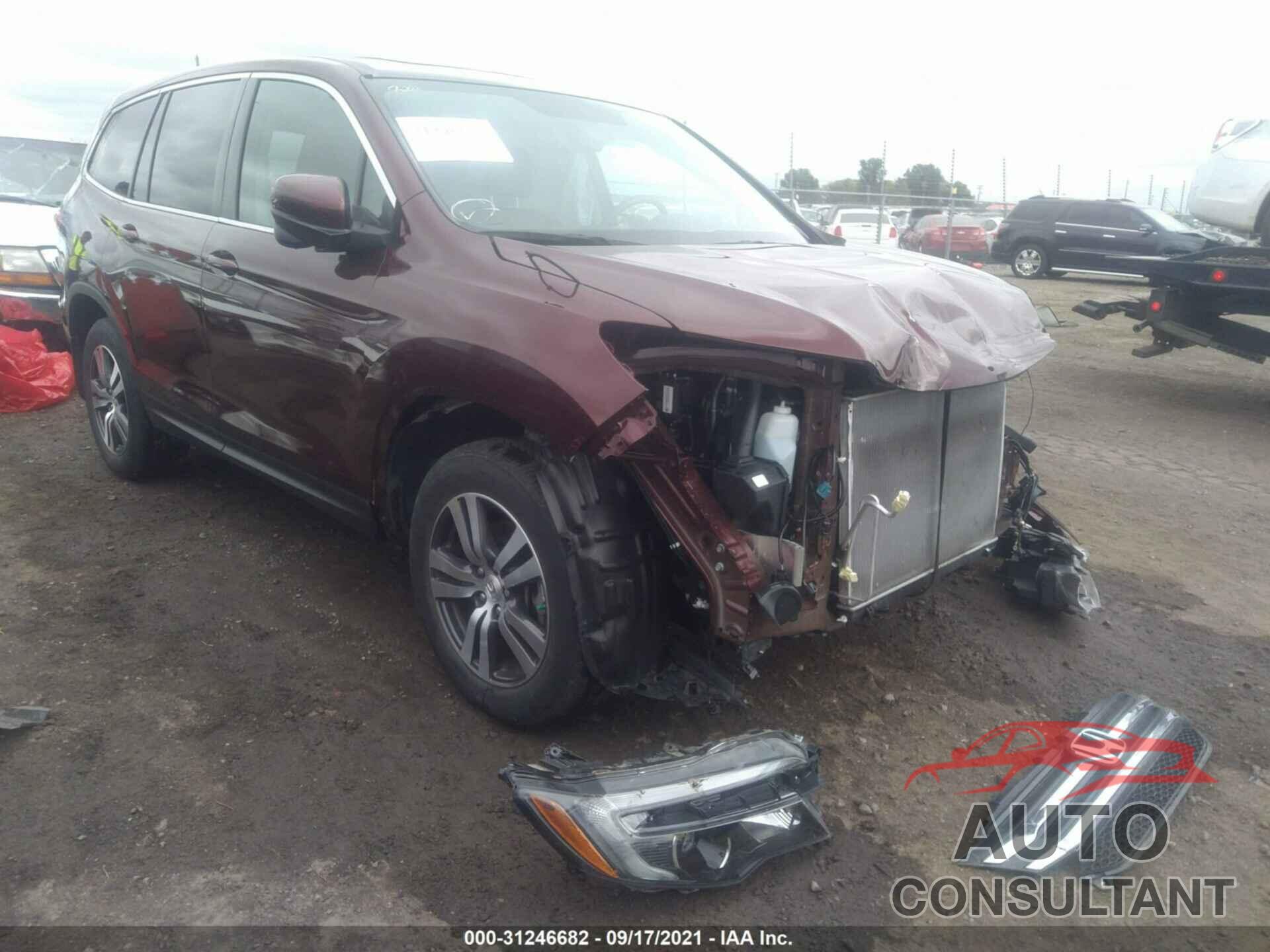 HONDA PILOT 2018 - 5FNYF5H55JB017958