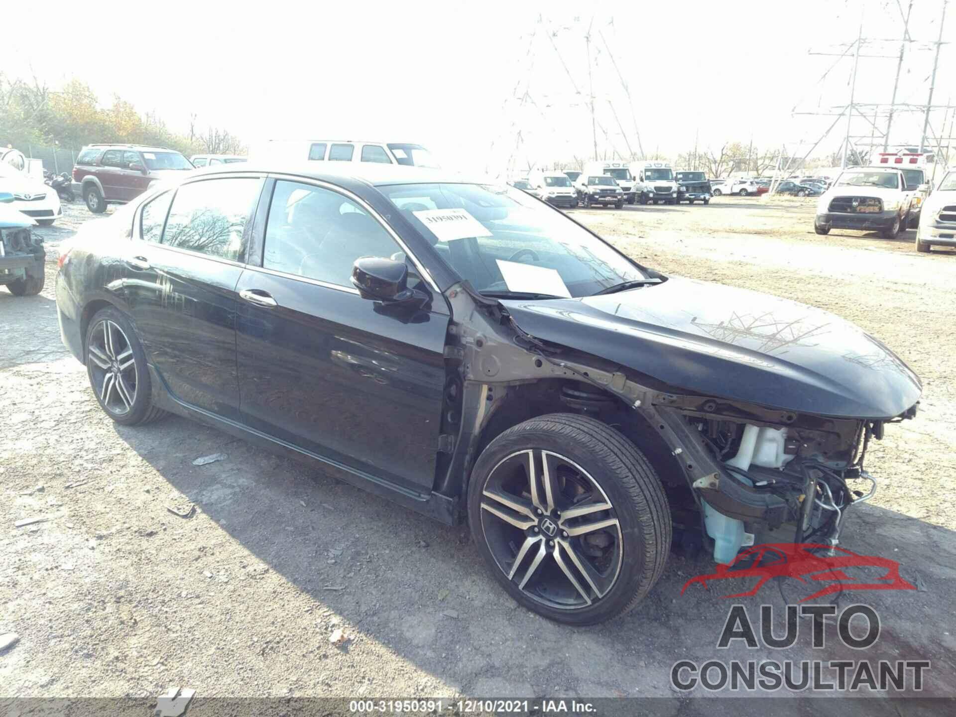 HONDA ACCORD SEDAN 2017 - 1HGCR3F9XHA039552