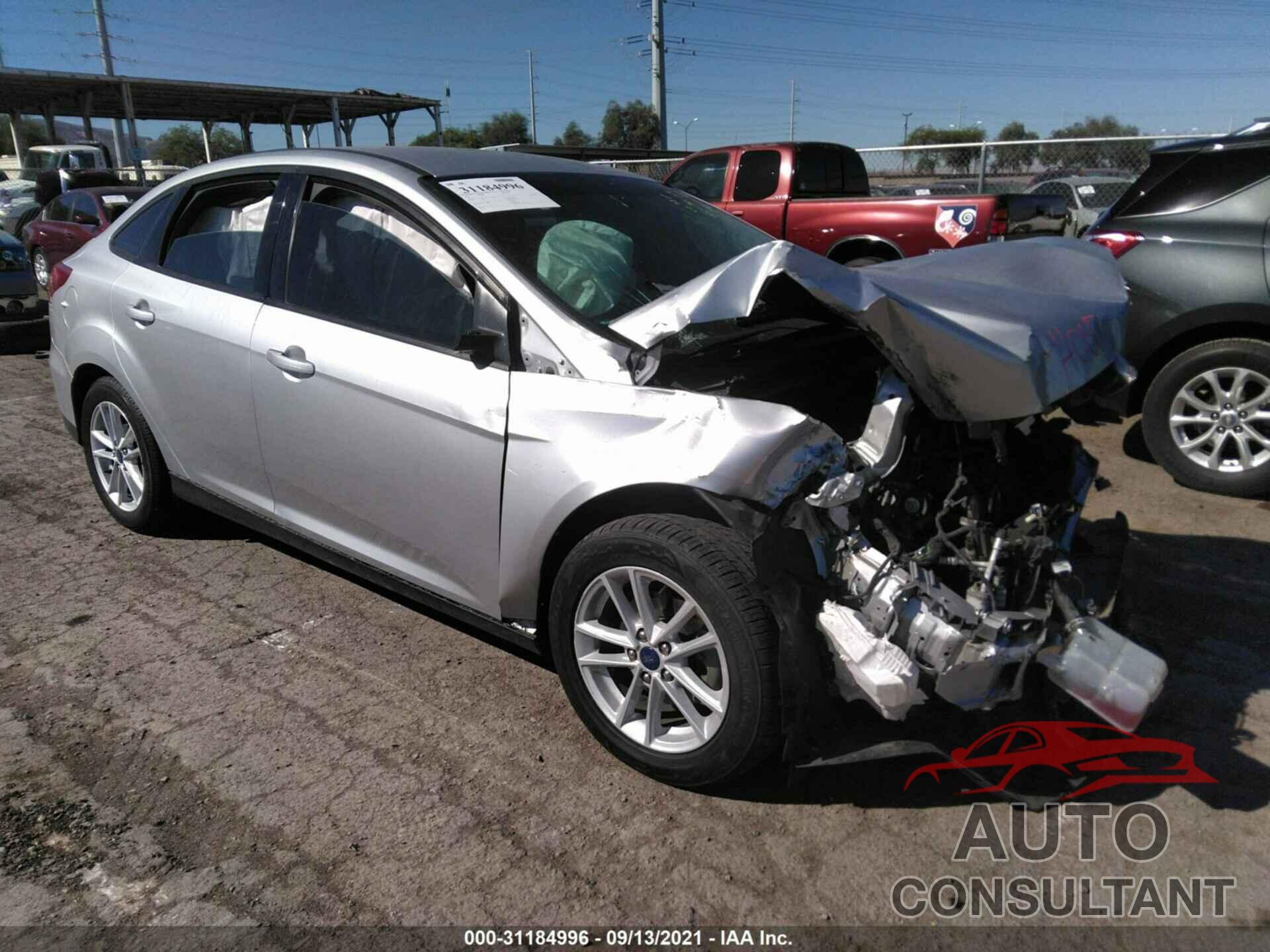 FORD FOCUS 2018 - 1FADP3F25JL250198