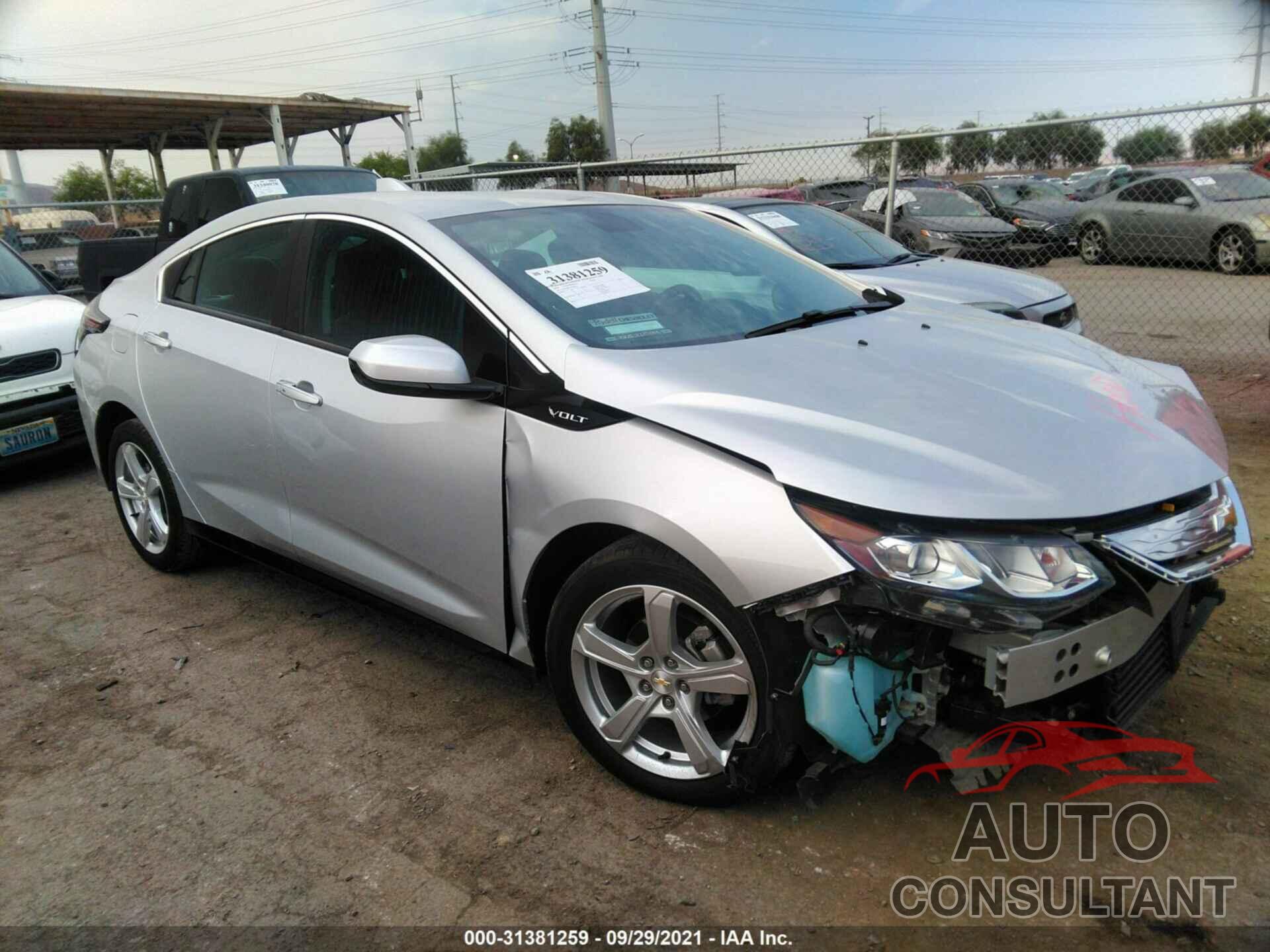 CHEVROLET VOLT 2018 - 1G1RC6S52JU148955