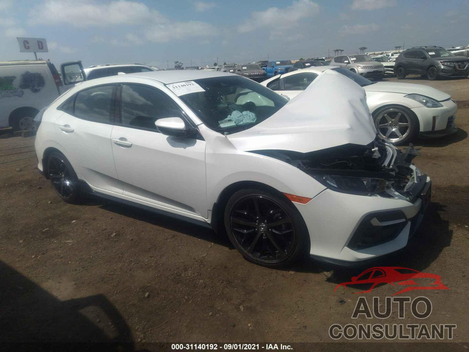 HONDA CIVIC HATCHBACK 2021 - SHHFK7H42MU405495