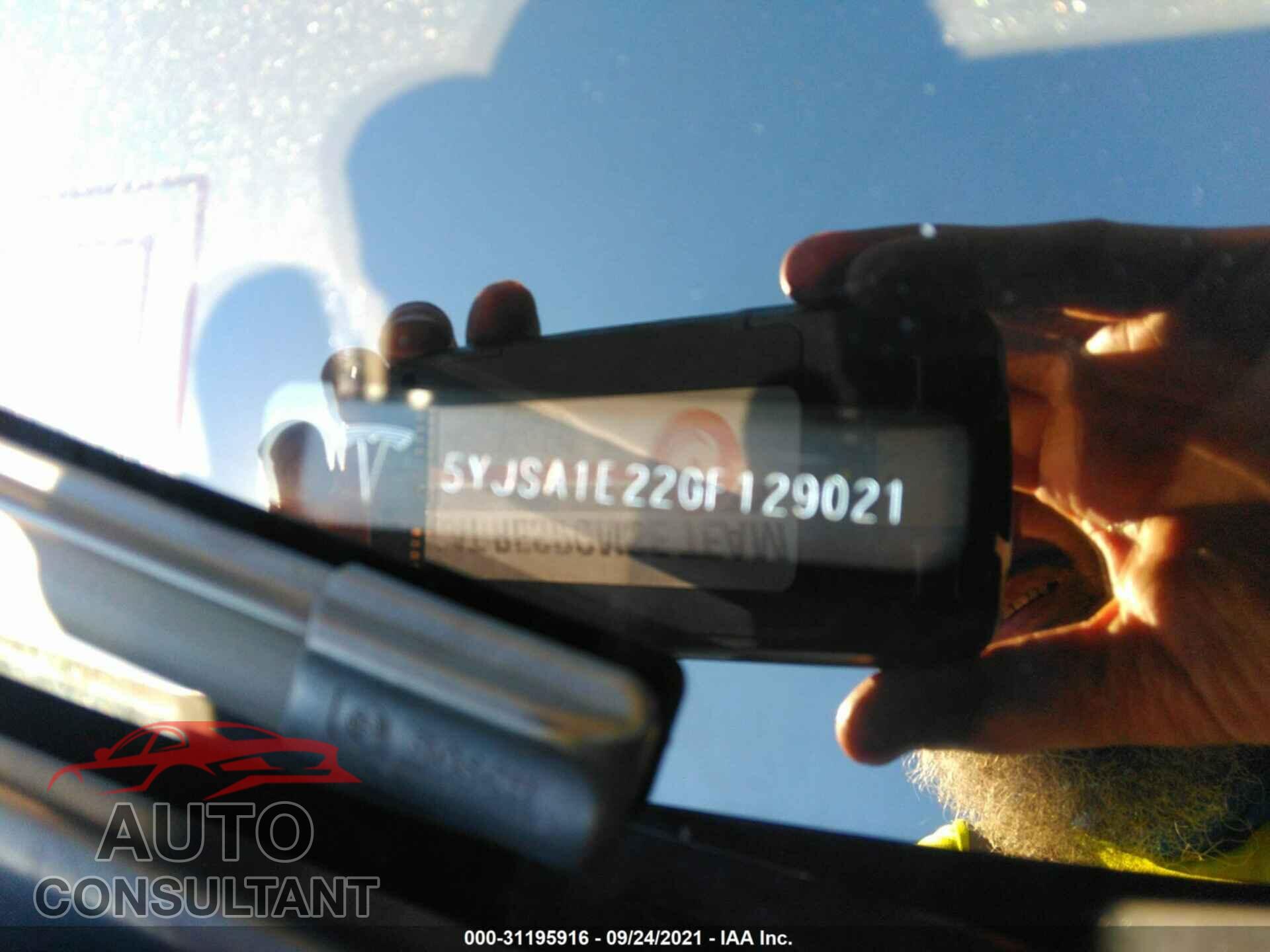TESLA MODEL S 2016 - 5YJSA1E22GF129021