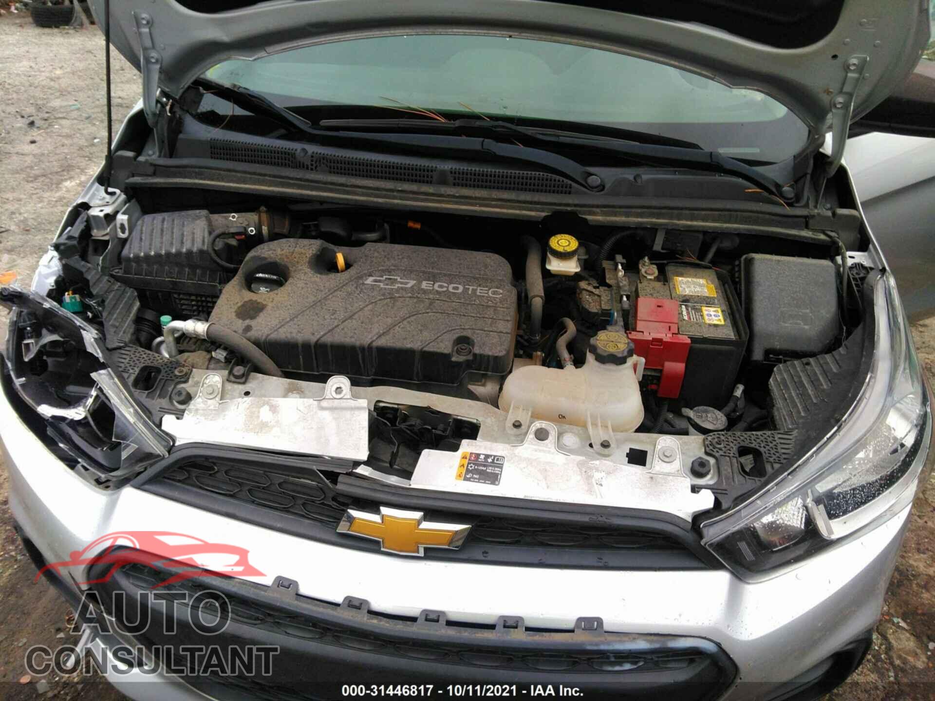 CHEVROLET SPARK 2017 - KL8CB6SA7HC828002