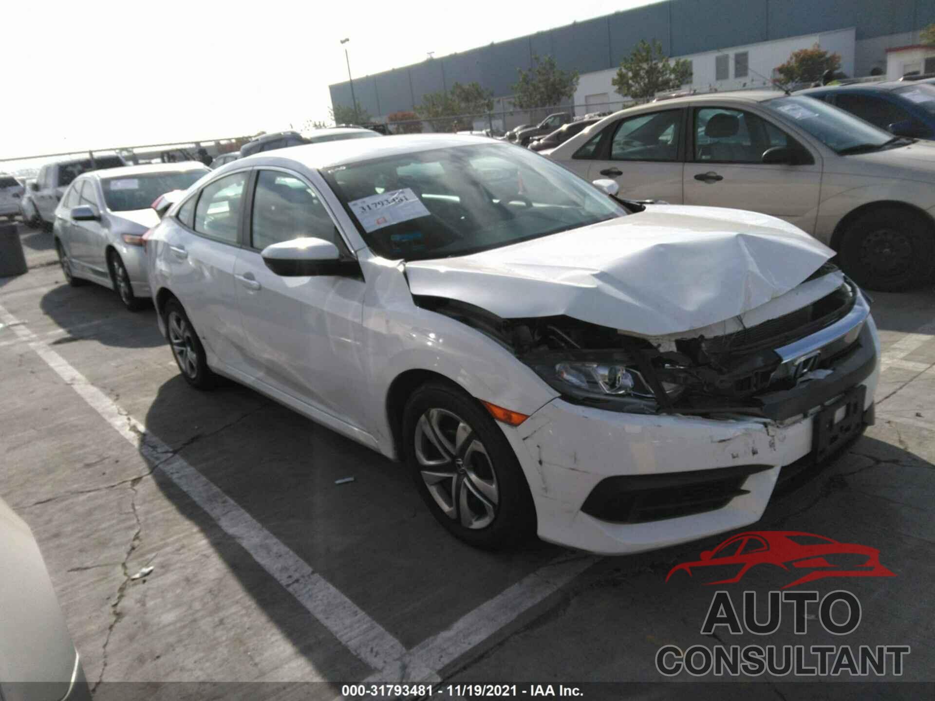 HONDA CIVIC SEDAN 2017 - 2HGFC2F56HH538436