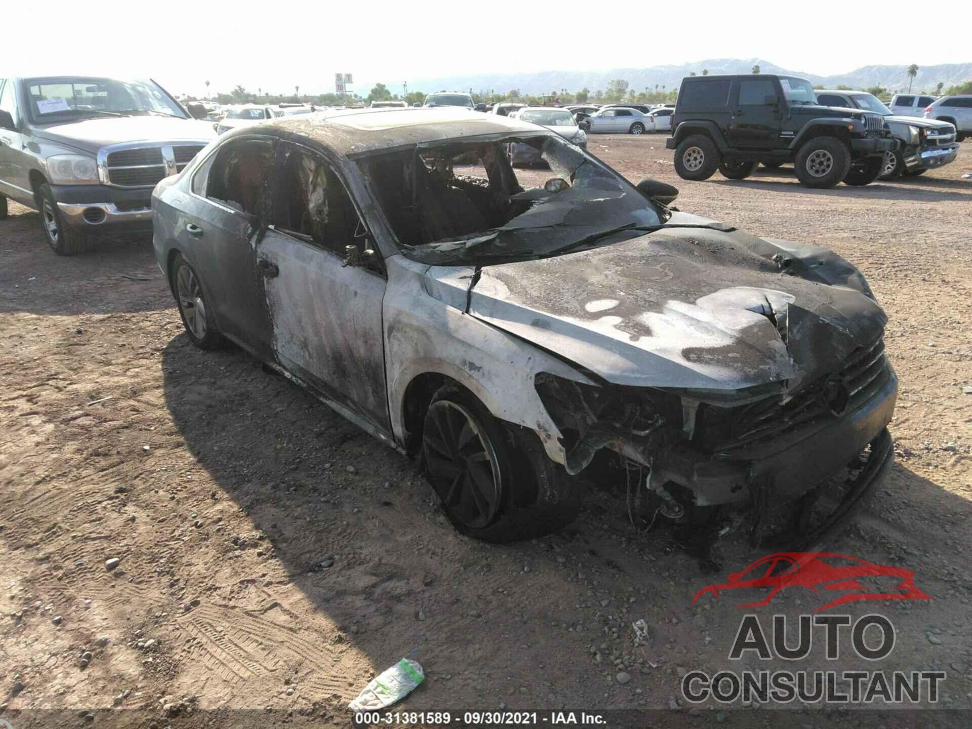 VOLKSWAGEN PASSAT 2018 - 1VWBA7A34JC051845