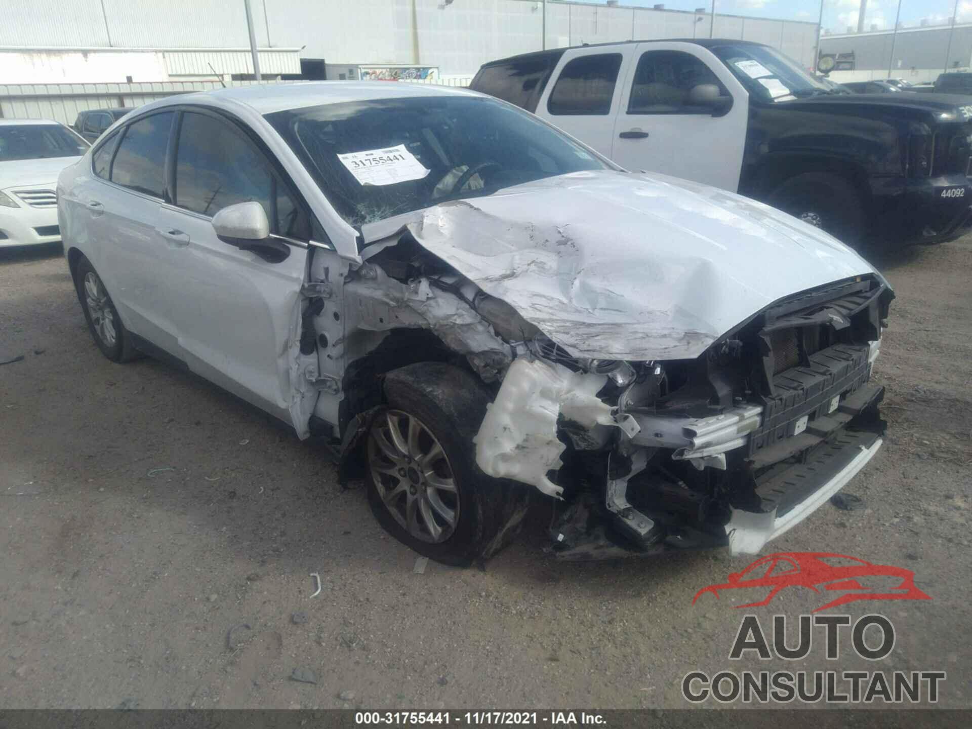FORD FUSION 2016 - 3FA6P0G71GR172305