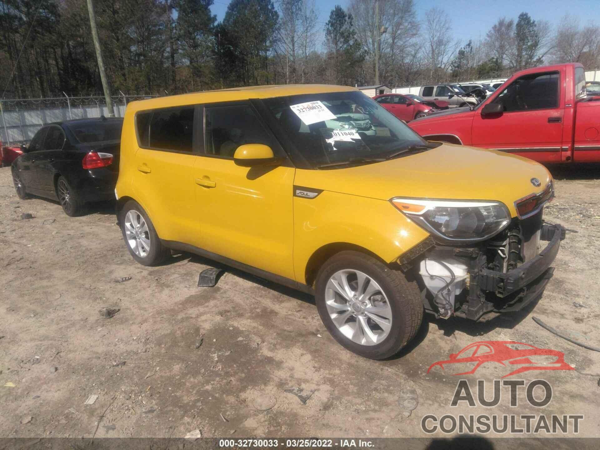 KIA SOUL 2016 - KNDJP3A55G7268393