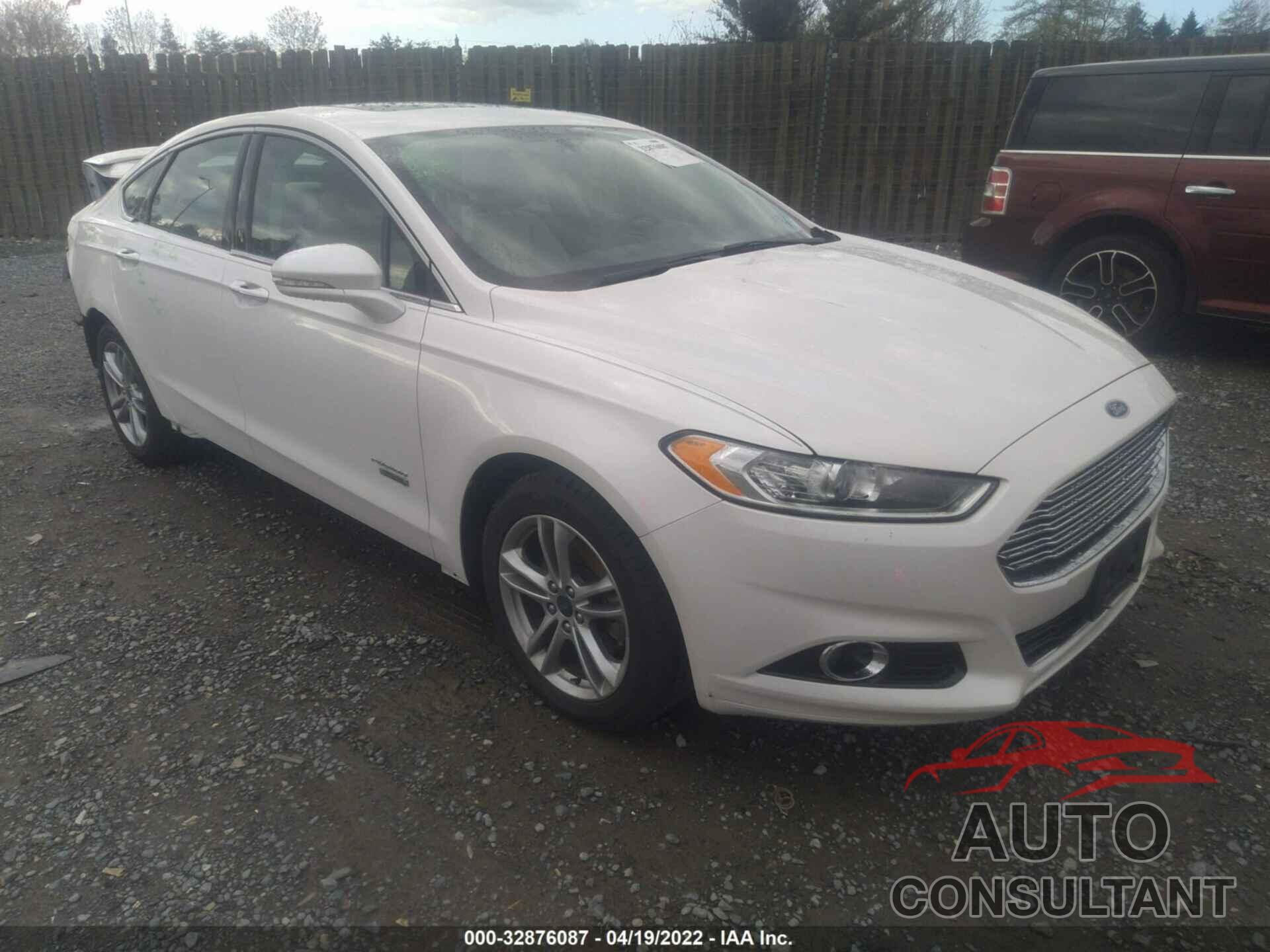 FORD FUSION ENERGI 2016 - 3FA6P0SU9GR336722