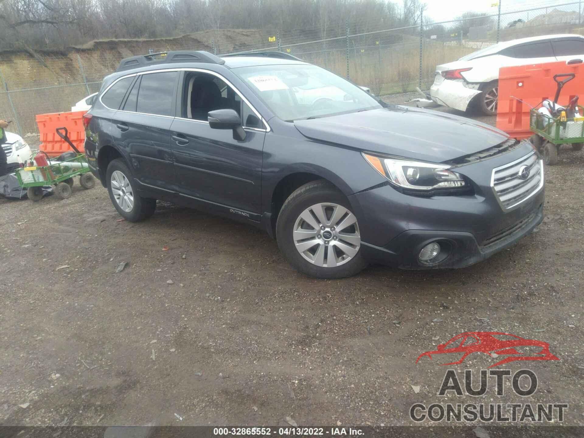 SUBARU OUTBACK 2017 - 4S4BSAFC2H3221213